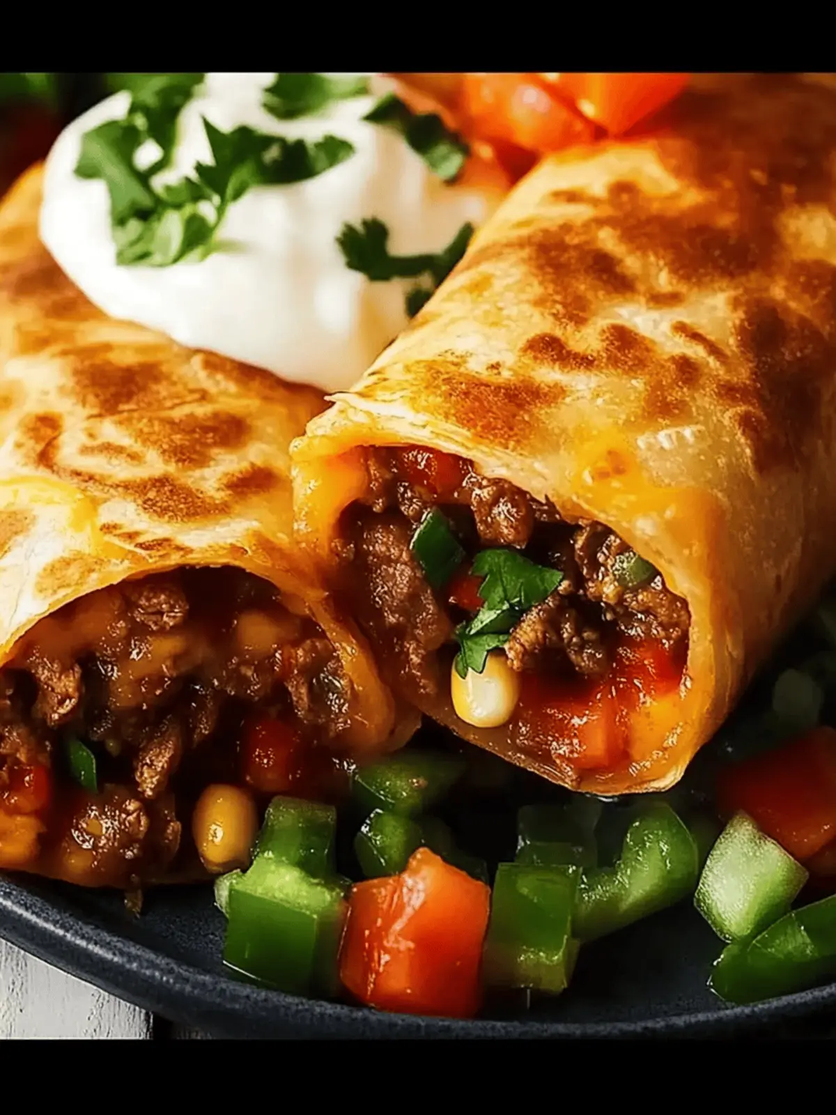 Baked Beef Chimichangas That Redefine Easy Family Dinners 2 Baked Beef Chimichangas