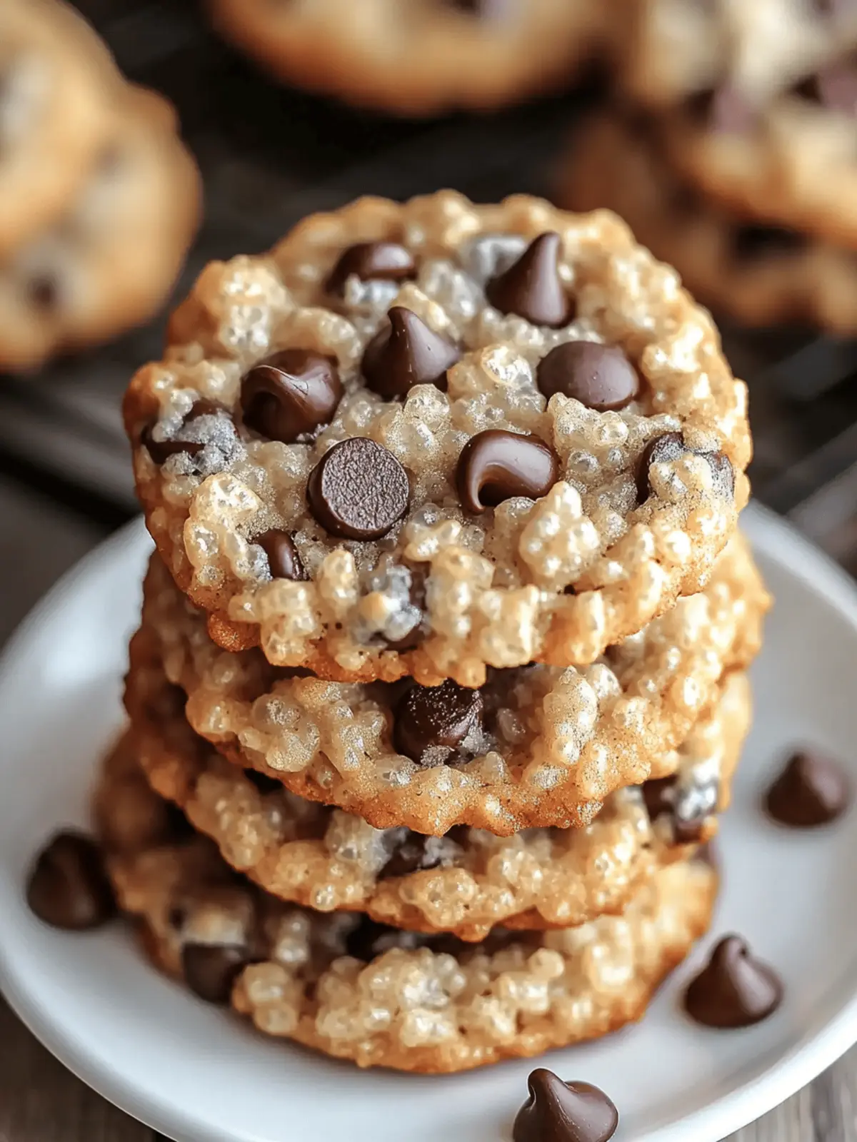 Irresistible Rice Krispie Chocolate Chip Cookies You ll Love 4 Rice Krispie Chocolate Chip Cookies