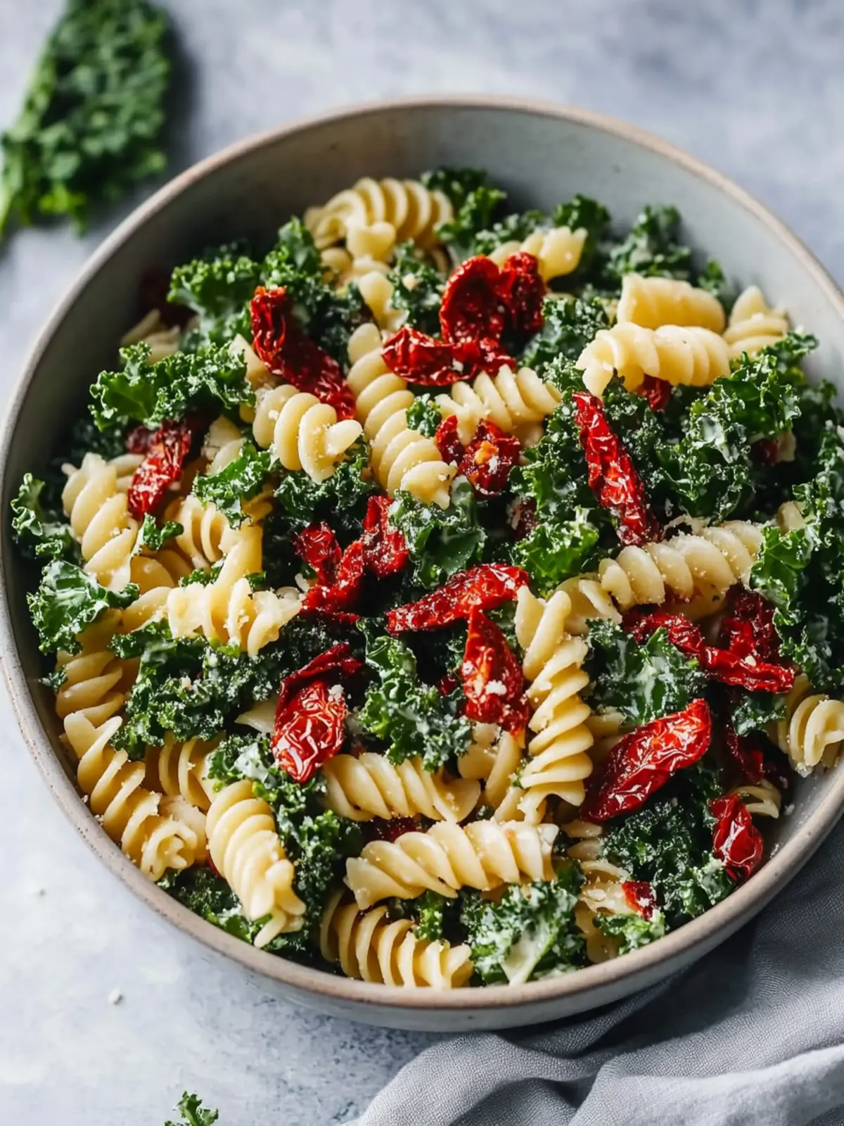 Vibrant Kale Pasta Salad With Sun-Dried Tomatoes Delight 4 Kale Pasta Salad With Sun-Dried Tomatoes