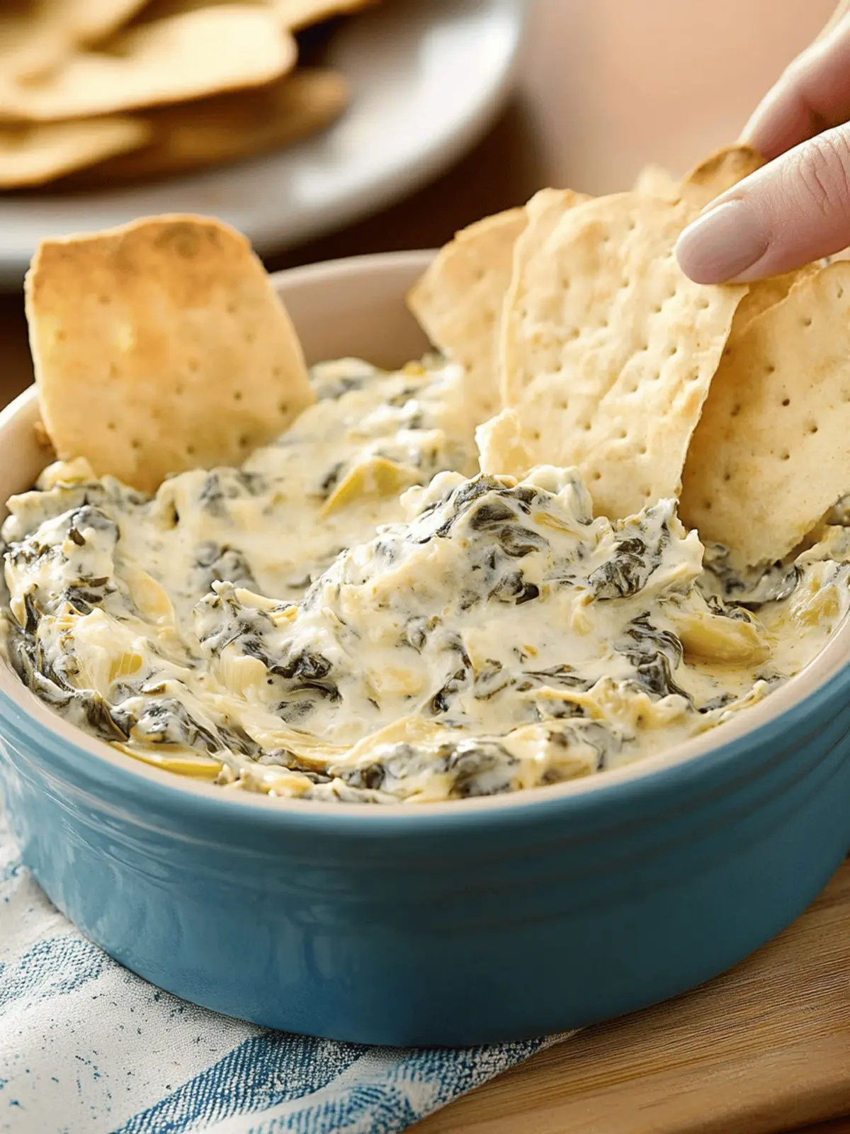 Creamy Crockpot Spinach & Artichoke Dip You ll Love Forever 4 Crockpot Spinach & Artichoke Dip