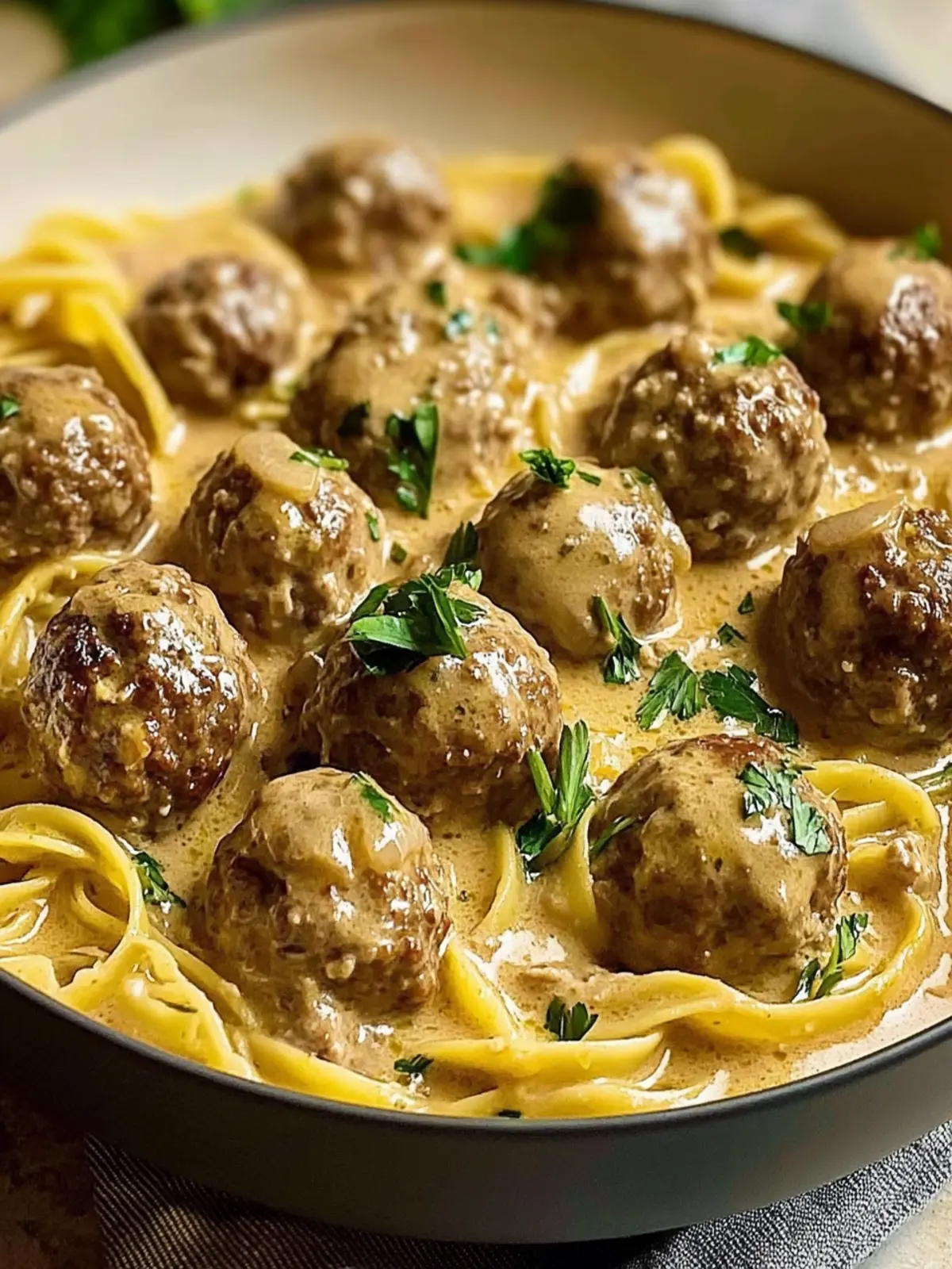 Hearty Homemade Meatball Stroganoff That'll Warm Your Soul 3 Homemade Meatball Stroganoff