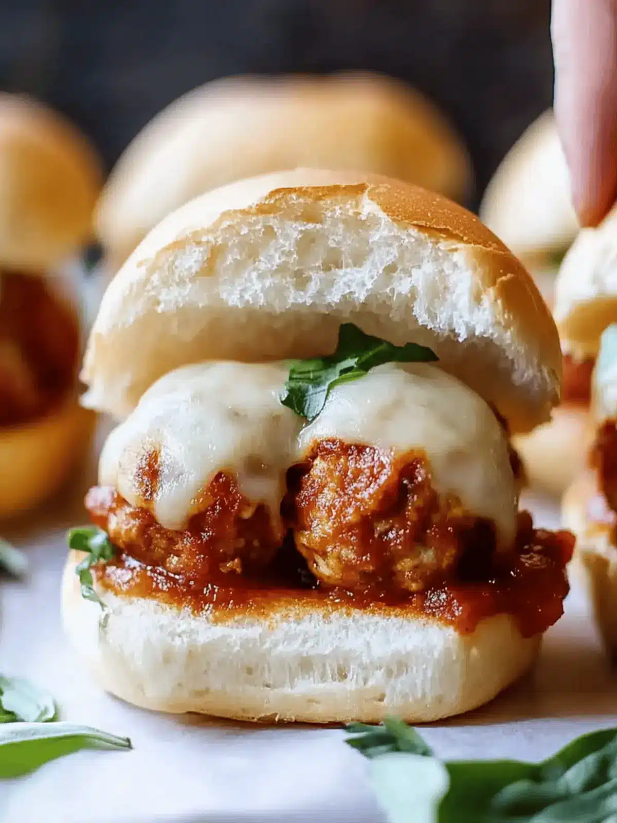Irresistible Chicken Parmesan Meatball Sliders Recipe You ll Love 2 Chicken Parmesan Meatball Sliders Recipe