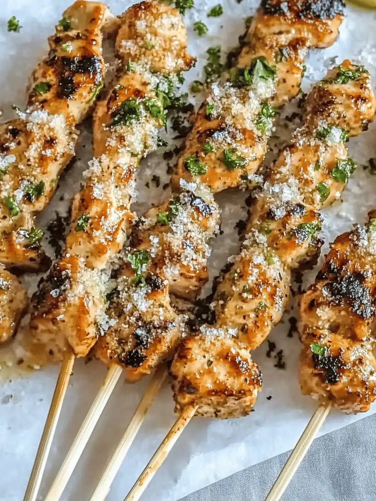 Savory Ranch Garlic Parmesan Chicken Skewers for Grill Lovers 3 Ranch Garlic Parmesan Chicken Skewers