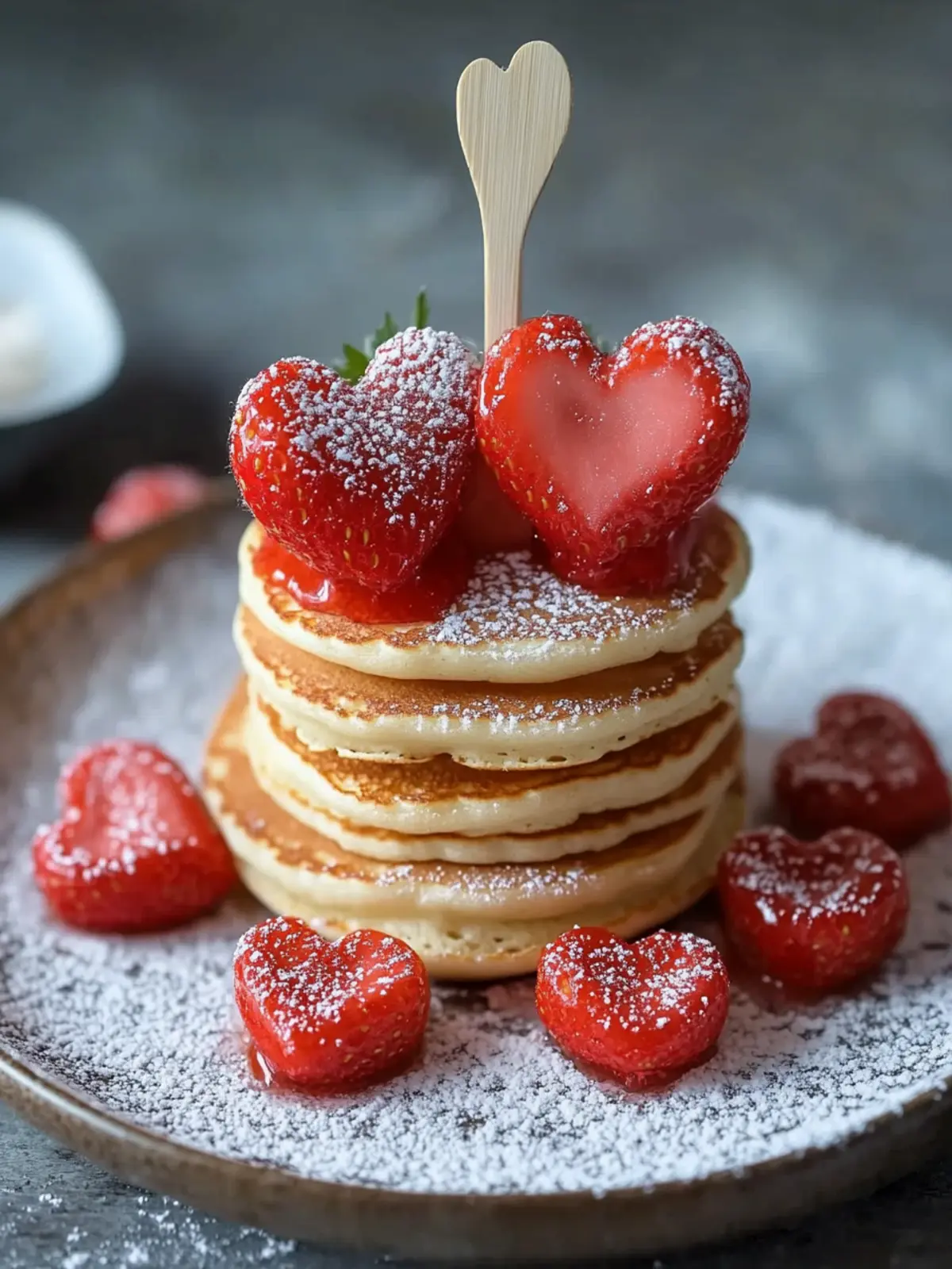 Mini Heart Pancake Stacks Recipe for a Sweet Breakfast Surprise 3 Mini Heart Pancake Stacks Recipe