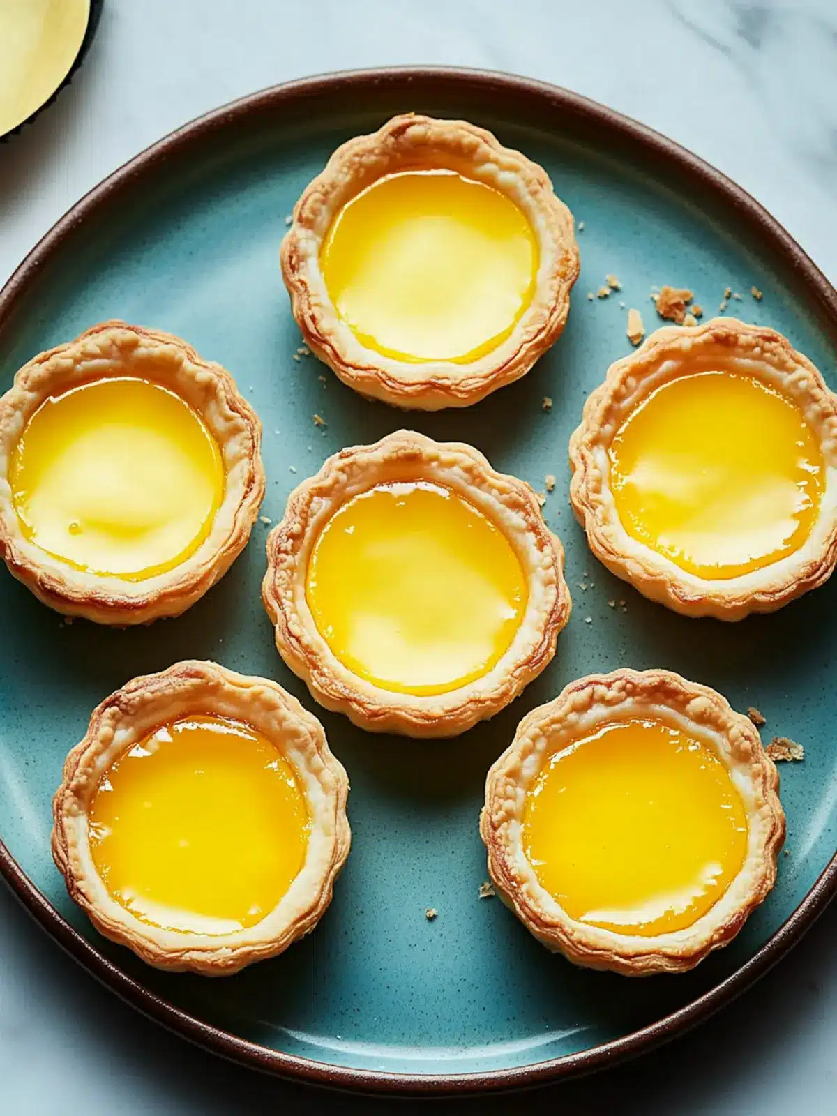 Delicious Chinese Egg Tarts: A Homemade Dessert Delight 3 Chinese Egg Tarts
