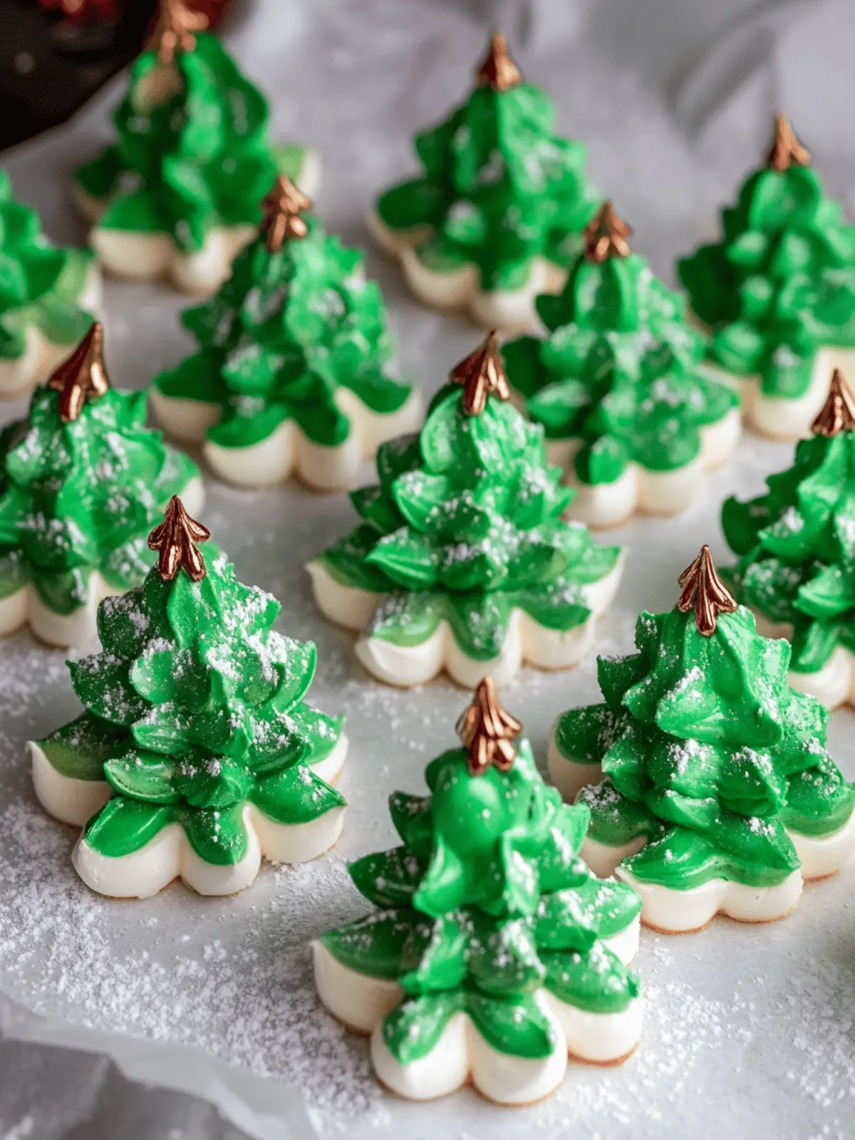 Delightful Meringue Trees: Festive Treats with 5 Ingredients 4 Meringue Trees