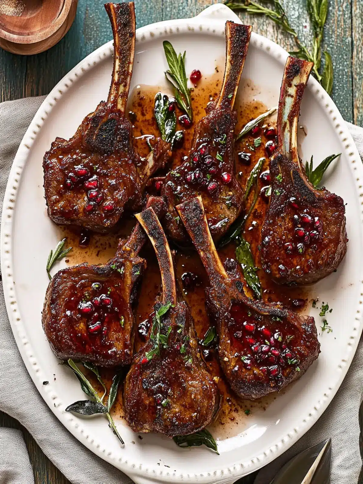 Fancy Pomegranate Lamb Chops for Effortless Elegant Dining 2 Fancy Pomegranate Lamb Chops