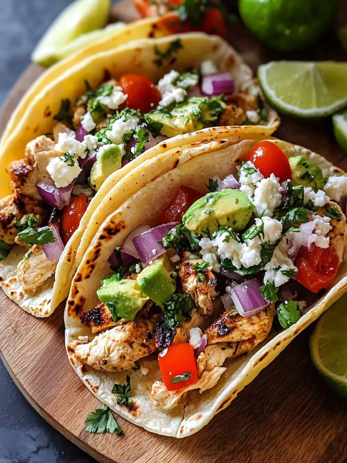 Savor Flavor with Mediterranean Chicken Tacos Tonight 2 Mediterranean Chicken Tacos