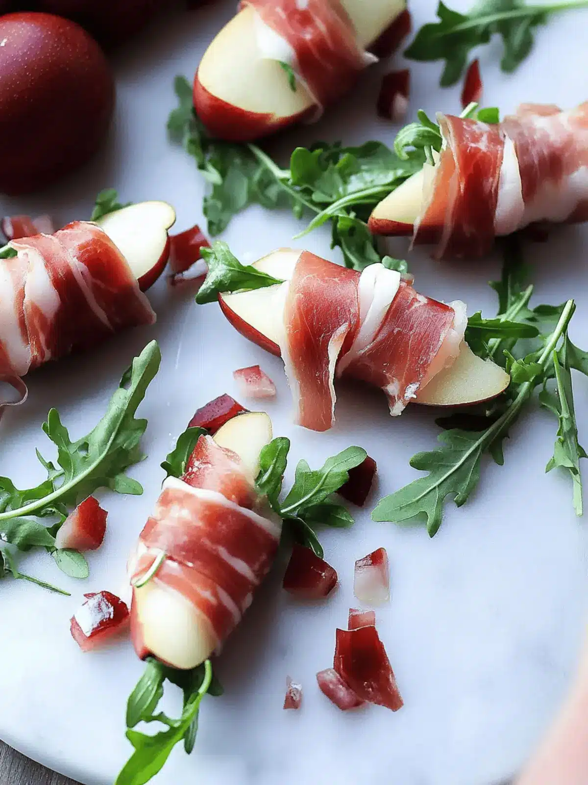 Deliciously Easy Prosciutto Wrapped Pears with Arugula Bliss 2 Easy Prosciutto Wrapped Pears with Arugula
