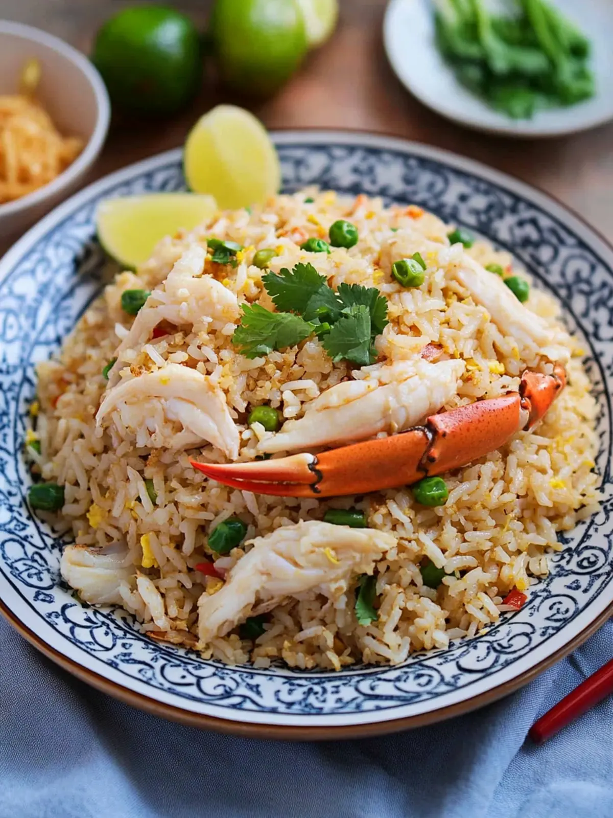 Thai Style Crab Fried Rice: Quick, Flavor-Packed Heaven at Home 2 Thai Style Crab Fried Rice