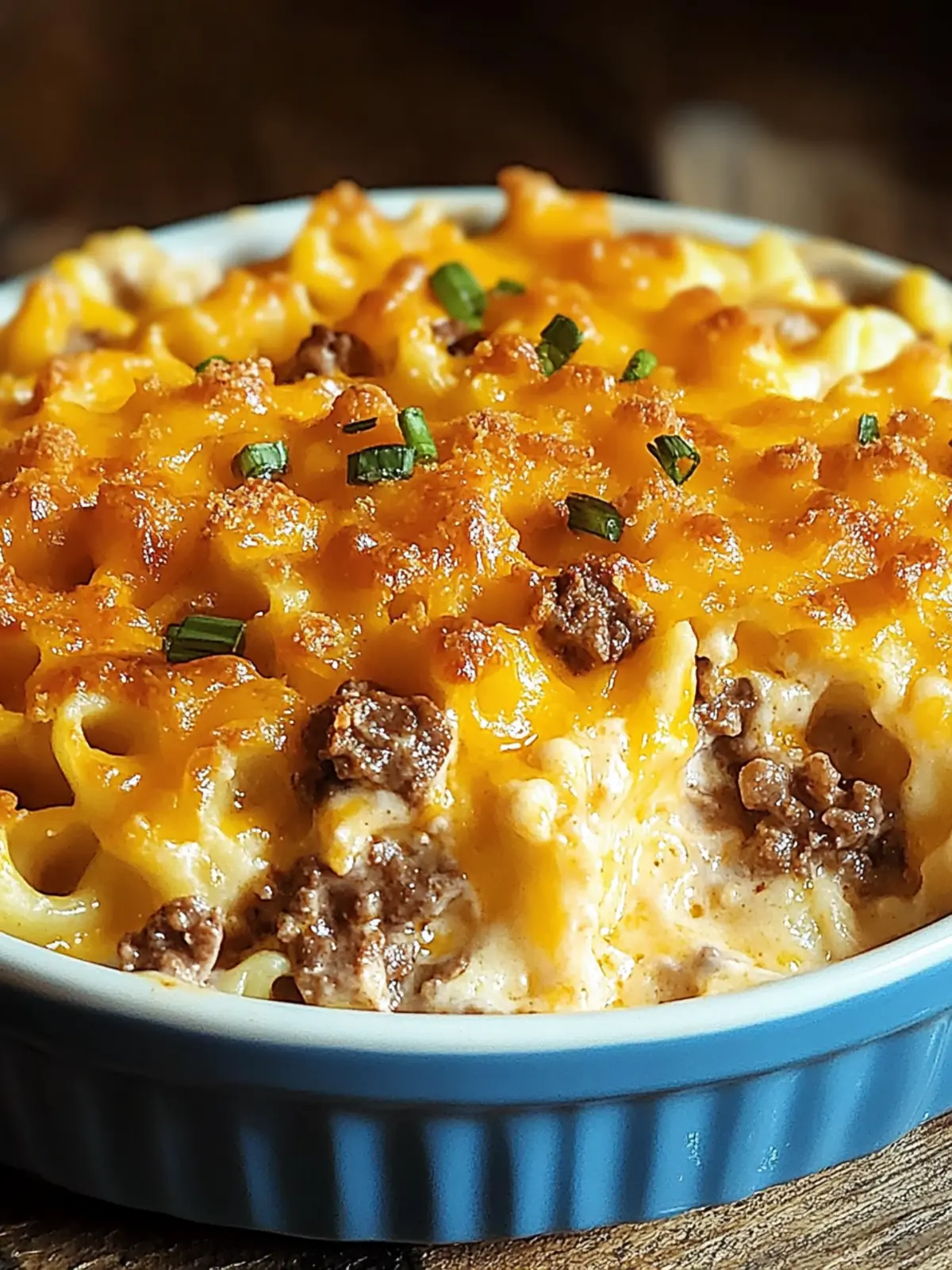 Loaded Cheddar Ranch Beef Casserole Ready in Just 30 Minutes 4 Loaded Cheddar Ranch Beef Casserole