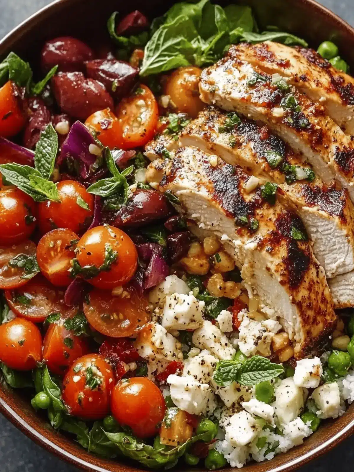 Savor the Bright Flavors of a Mediterranean Chicken Bowl 3 Savor the Bright Flavors of a Mediterranean Chicken Bowl