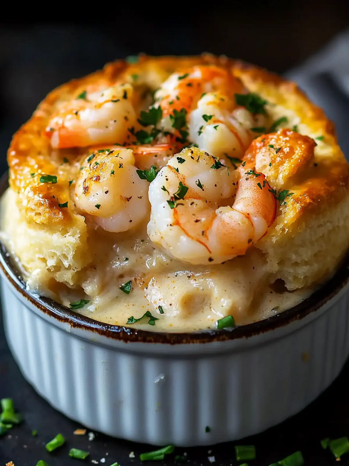 Delightful Shrimp & Lobster Cheddar Bay Biscuit Pot Pie Recipe 4 Shrimp & Lobster Cheddar Bay Biscuit Pot Pie