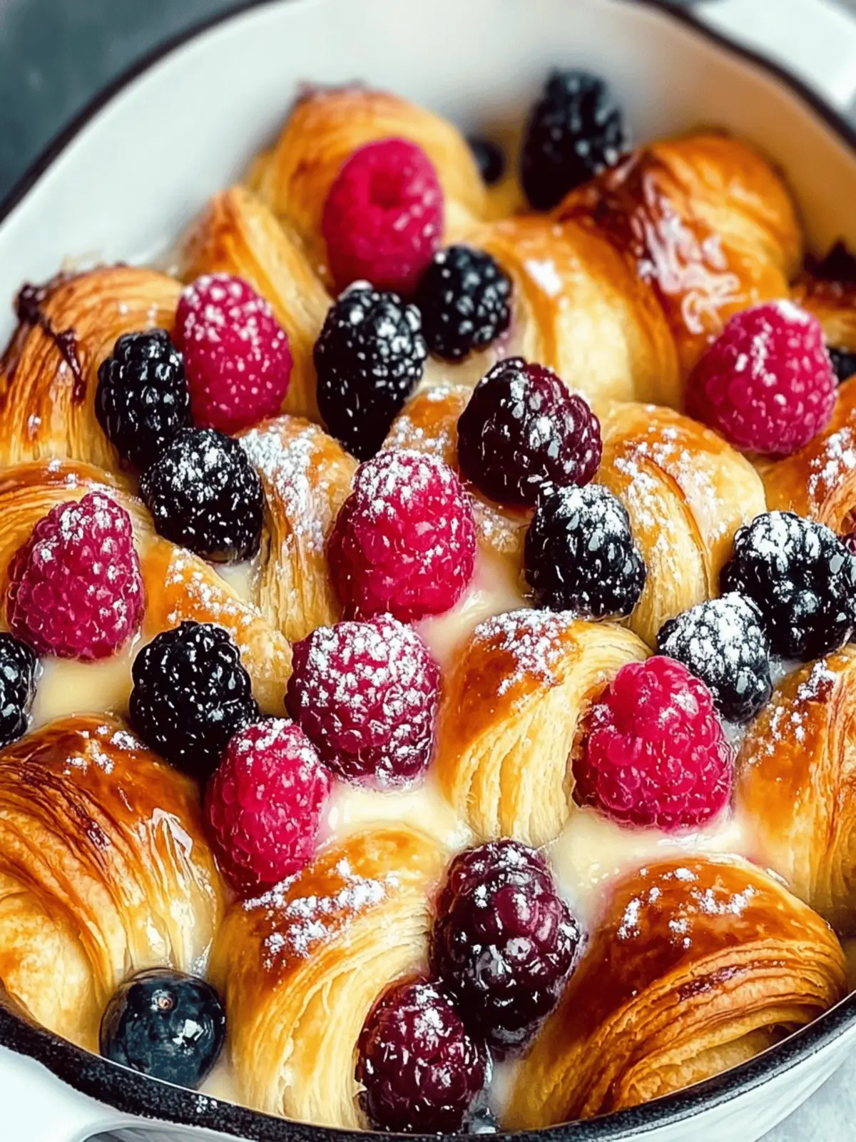 Irresistible Berry Croissant Bake Recipe for Cozy Mornings 3 Berry Croissant Bake Recipe