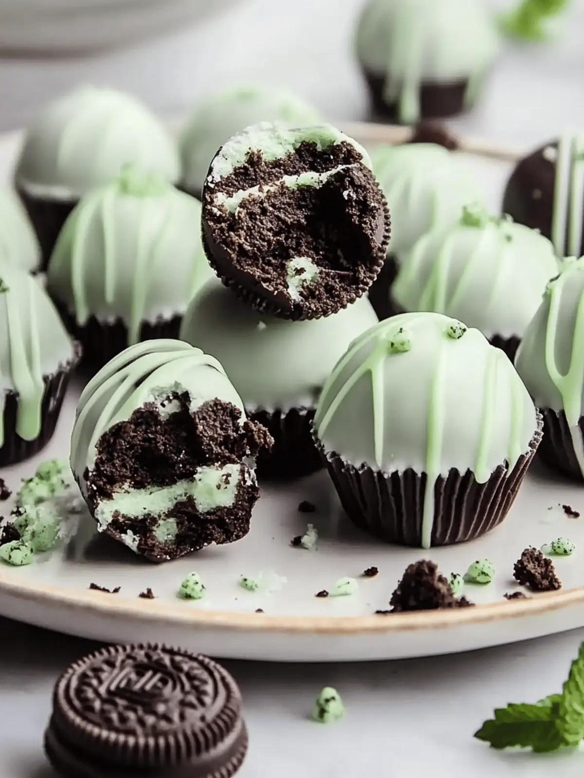Decadent Mint Oreo Truffles That Everyone Will Love 4 Mint Oreo Truffles