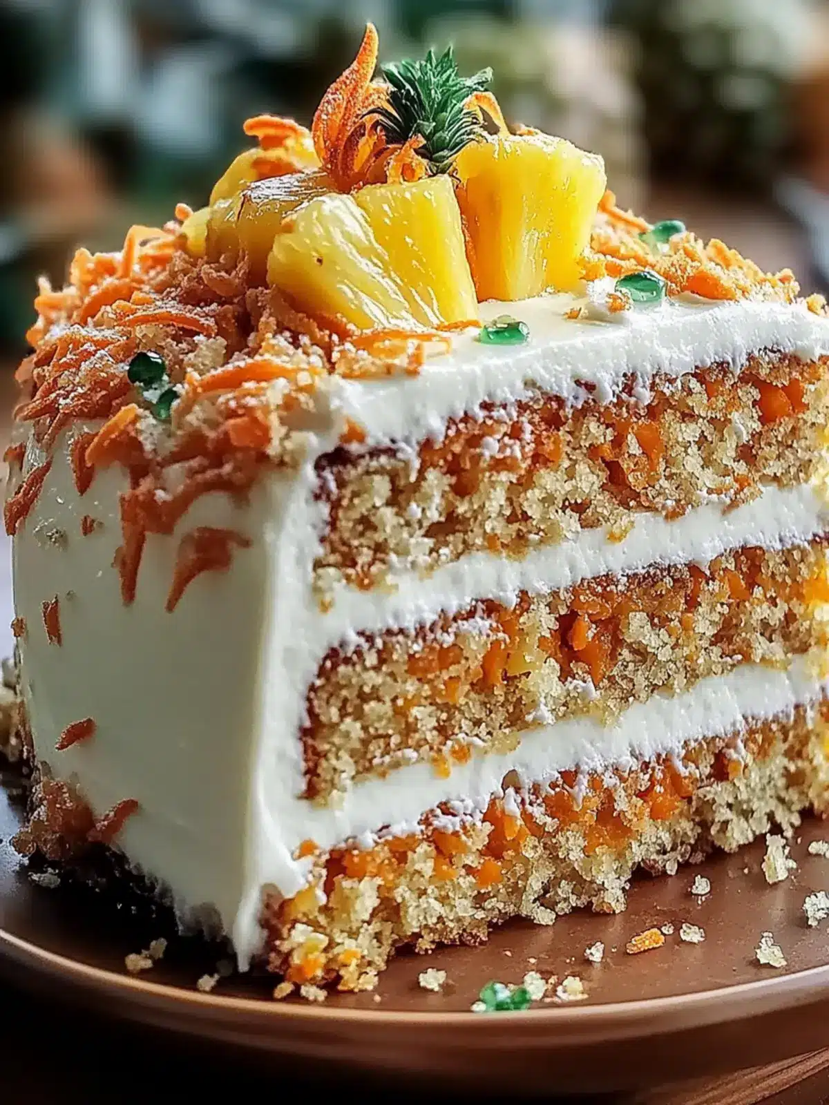 Delicious Christmas Hawaiian Carrot Pineapple Cake Recipe 2 Christmas Hawaiian Carrot Pineapple Cake