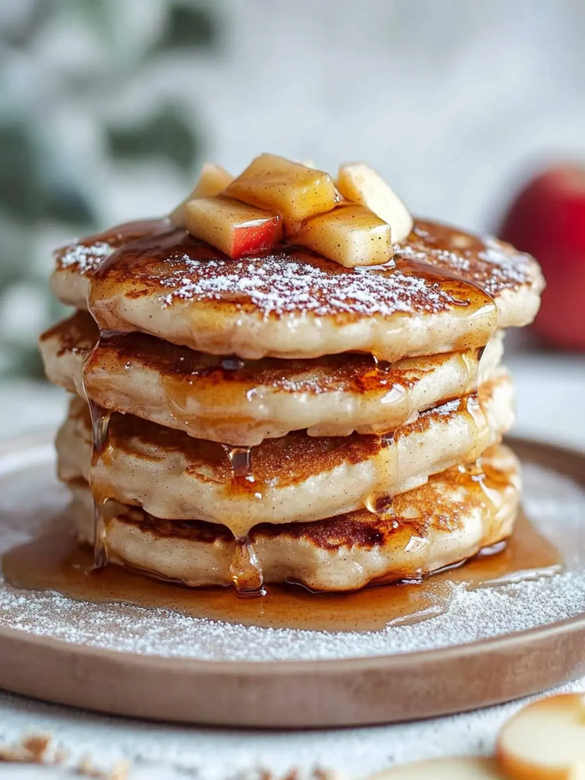 Apple Cinnamon Pancakes to Sweeten Your Morning Routine 3 Apple Cinnamon Pancakes