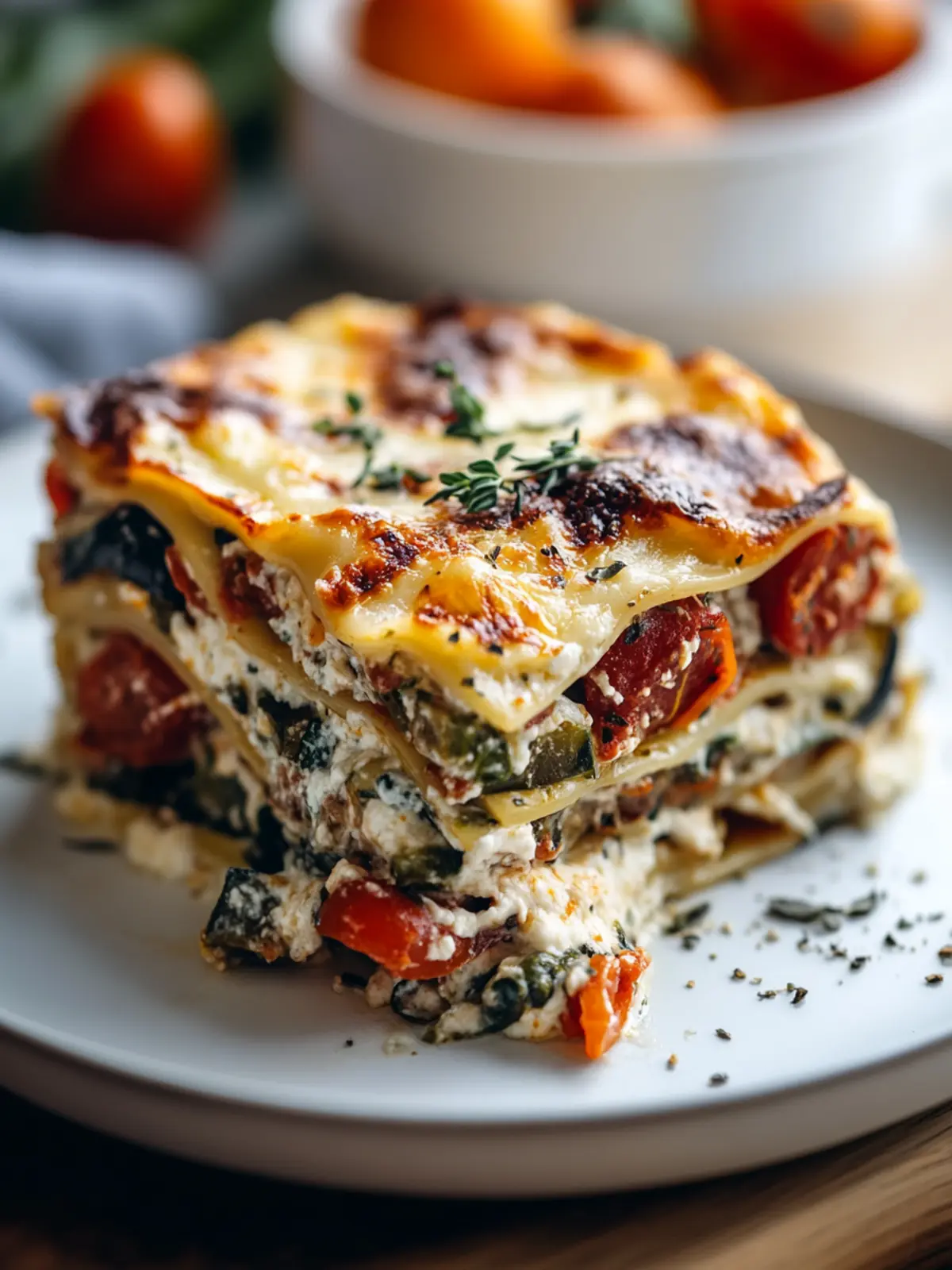 Loaded Veggie White Lasagna: A Comforting, Healthy Delight 3 Loaded Veggie White Lasagna