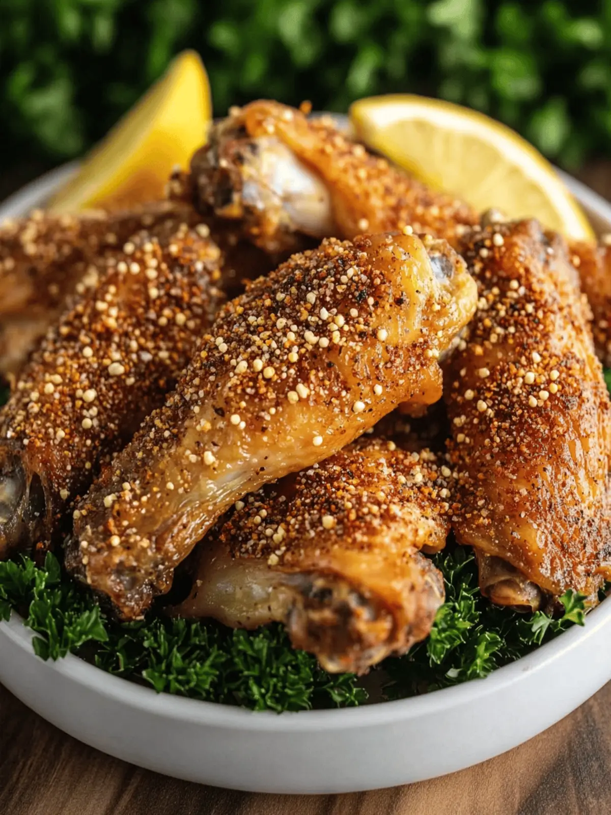 Garlic Parmesan Lemon Pepper Wings That Crush Takeout Cravings 3 Garlic Parmesan Lemon Pepper Wings