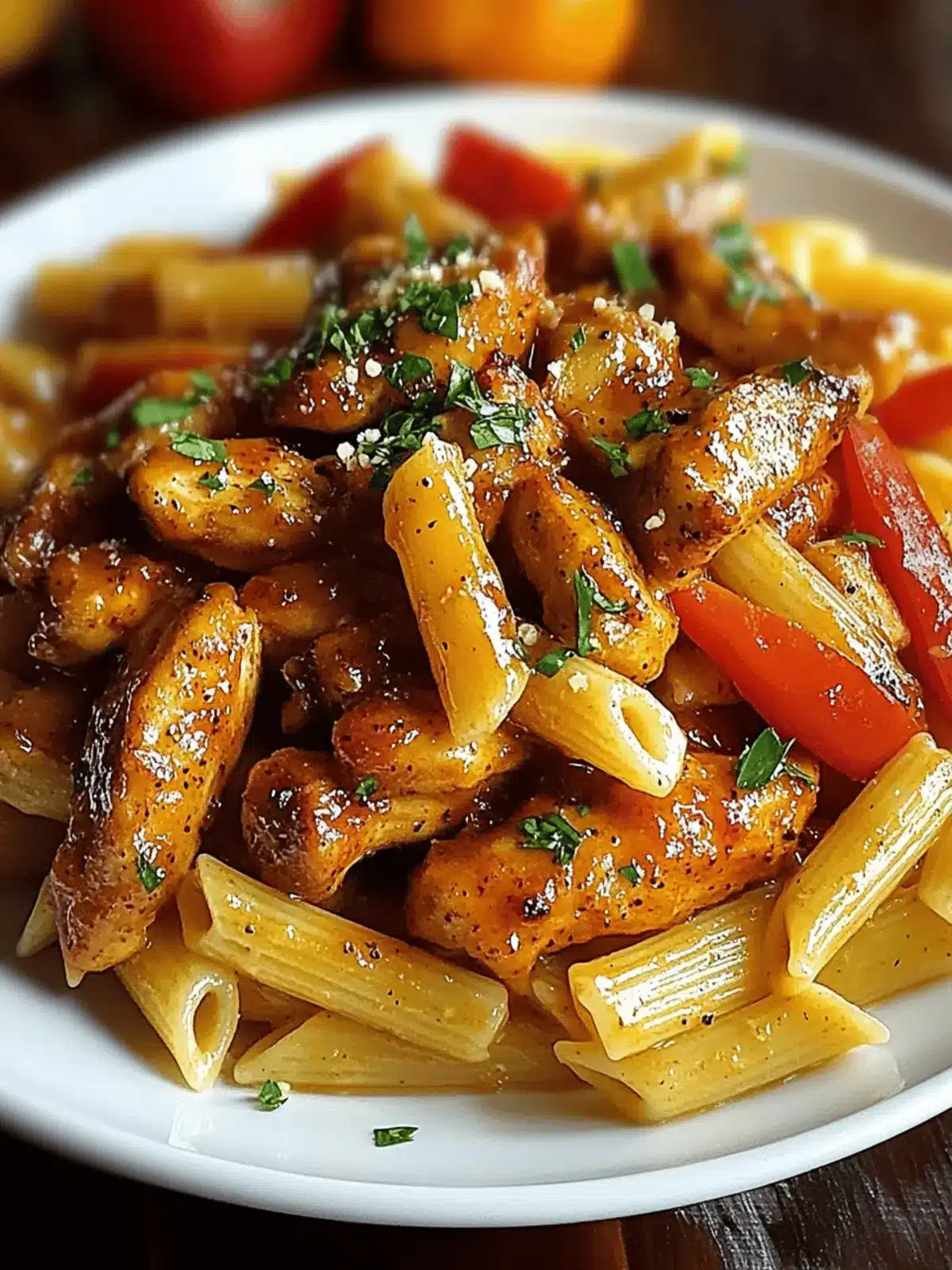 Spicy Cajun Honey Butter Chicken & Pasta for Dinner Delight 2 Spicy Cajun Honey Butter Chicken & Pasta