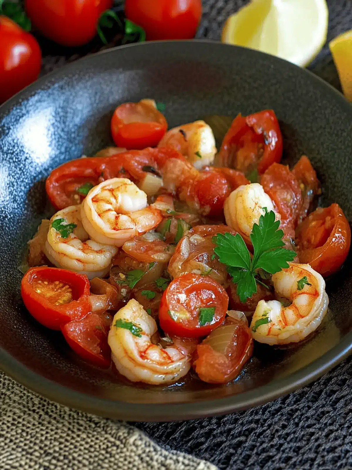 Seared Cherry Tomato and Shrimp Tapas for Easy Gourmet Flavor 3 Seared Cherry Tomato and Shrimp Tapas