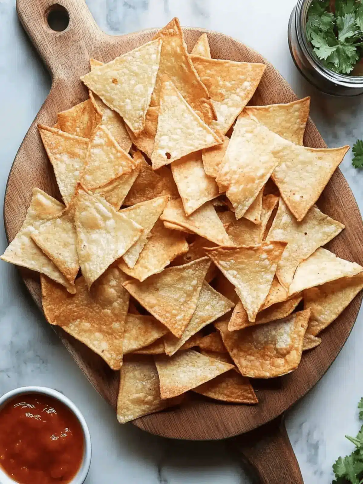 Crispy Air Fryer Tortilla Chips Ready in Just 5 Minutes 3 Air Fryer Tortilla Chips