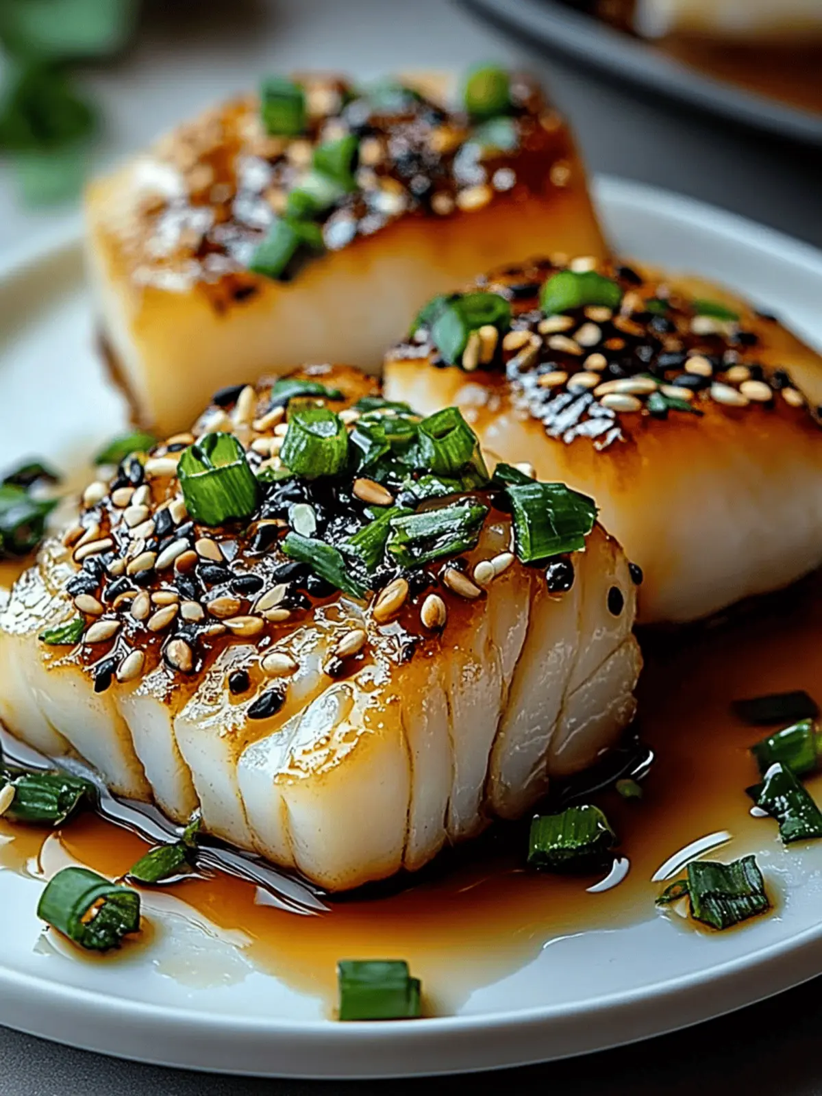 Easy Ginger Soy Cod Quick, Healthy, and Delicious Delight 3 Easy Ginger Soy Cod A Flavorful and Healthy Seafood Dish