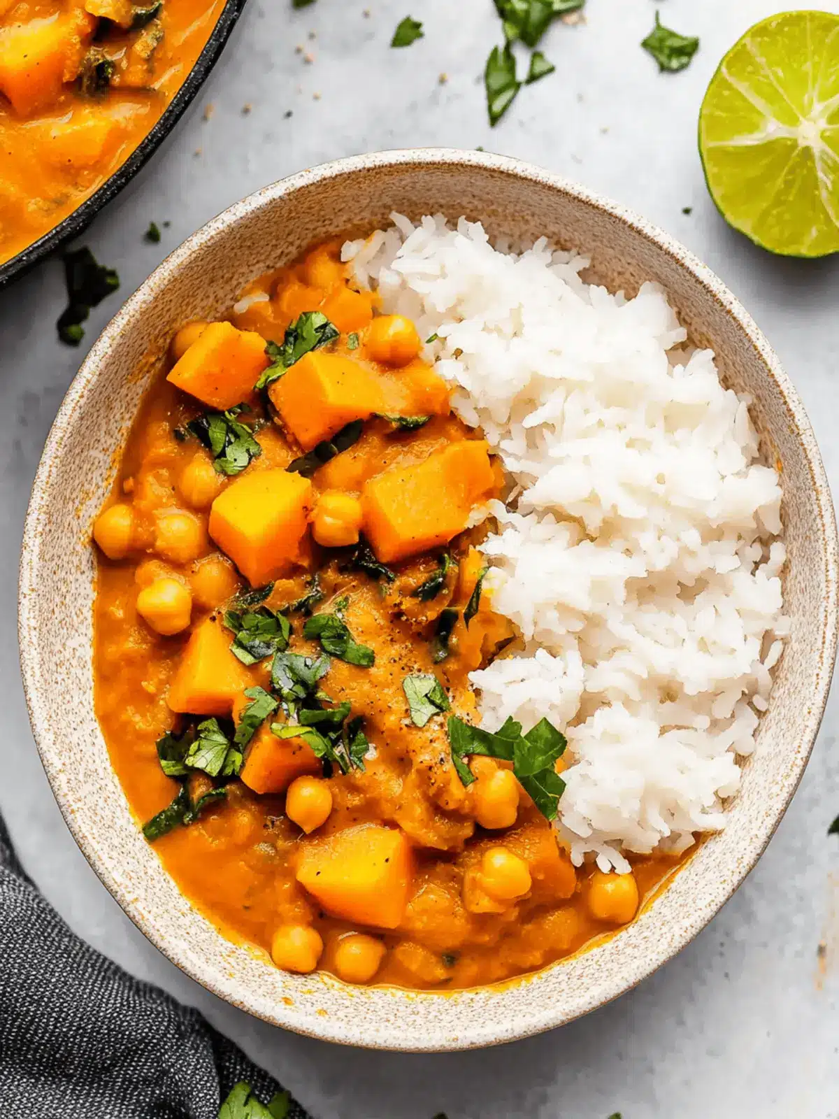 Sweet Potato and Chickpea Curry for Cozy Nights In 3 Sweet Potato and Chickpea Curry
