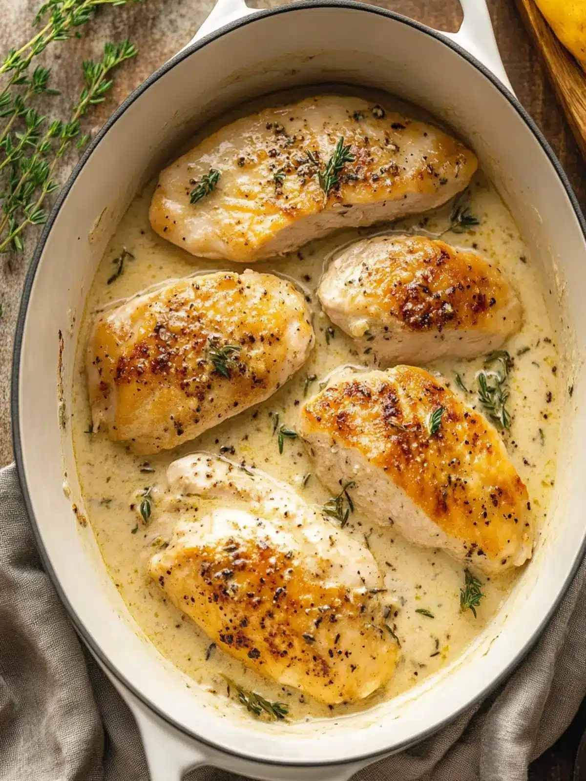 Creamy Boursin Chicken: A Flavor-Packed Dinner Delight 3 Creamy Boursin Chicken