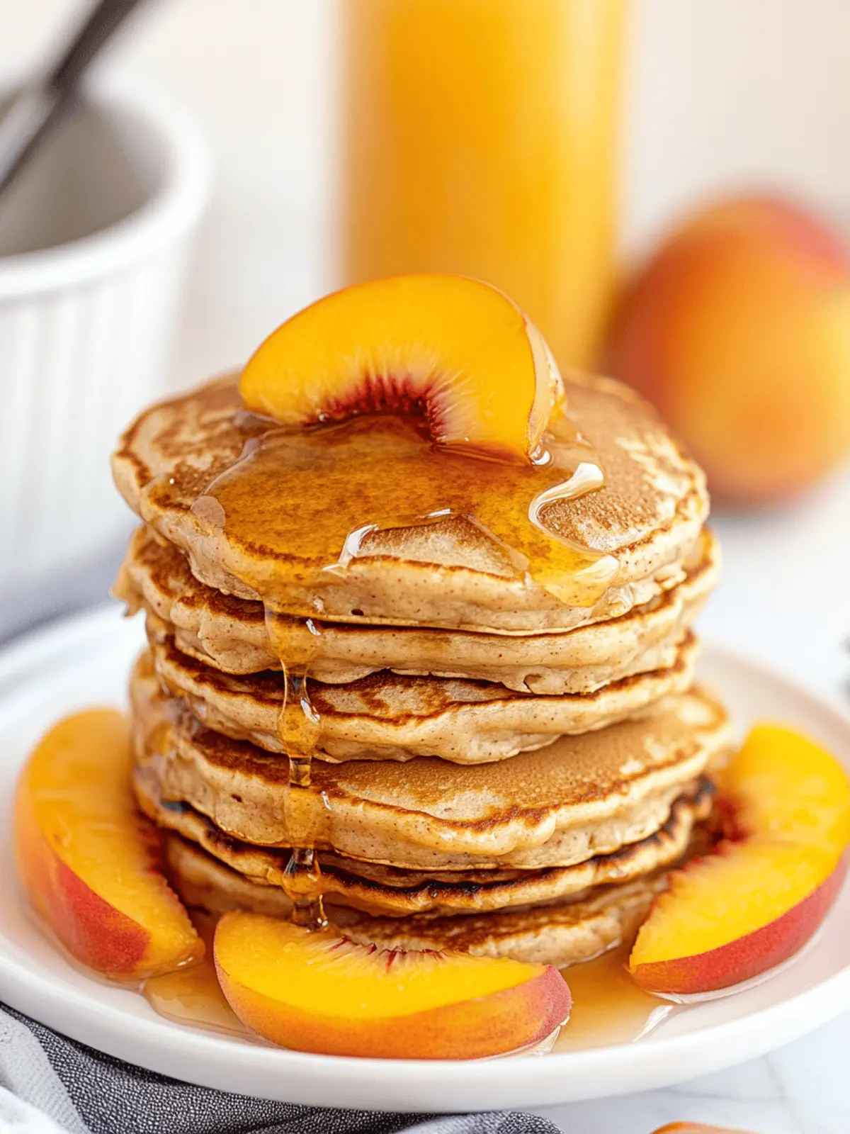 Irresistible Easy Peach Pancakes for Perfect Summer Mornings 3 Easy Peach Pancakes