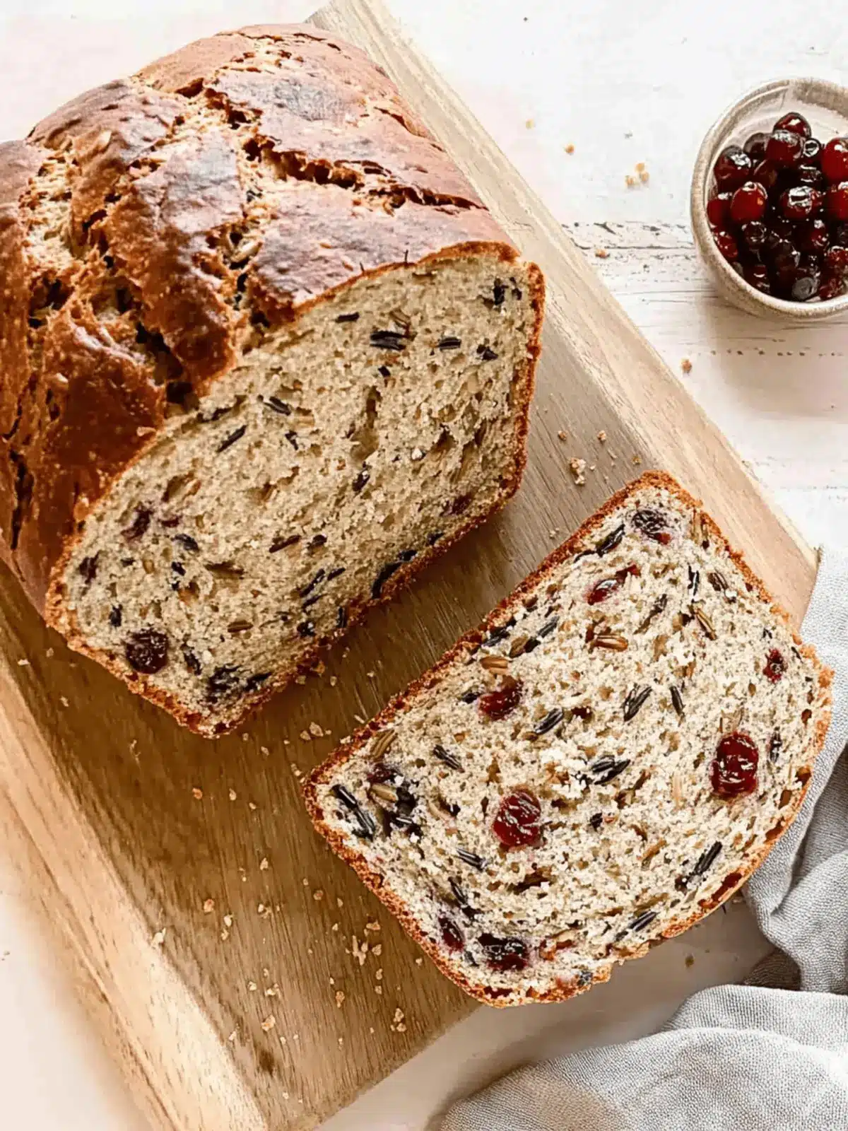 Cranberry Wild Rice Bread That Will Wow Your Taste Buds 3 Cranberry Wild Rice Bread