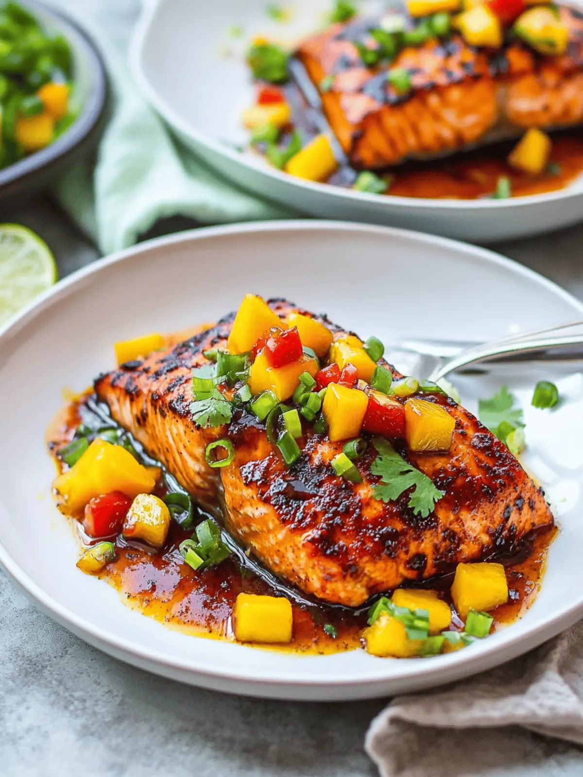 Mango Teriyaki Salmon: A Tropical Twist for Quick Dinners 4 Mango Teriyaki Salmon