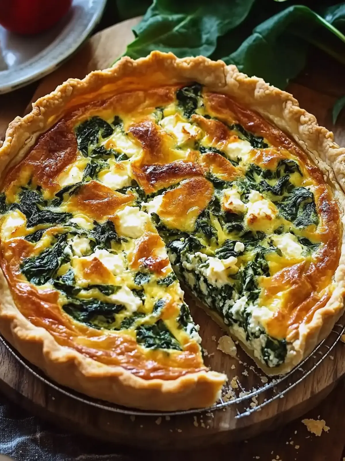 Irresistible Ricotta Spinach Quiche You'll Crave Anytime 3 Ricotta Spinach Quiche