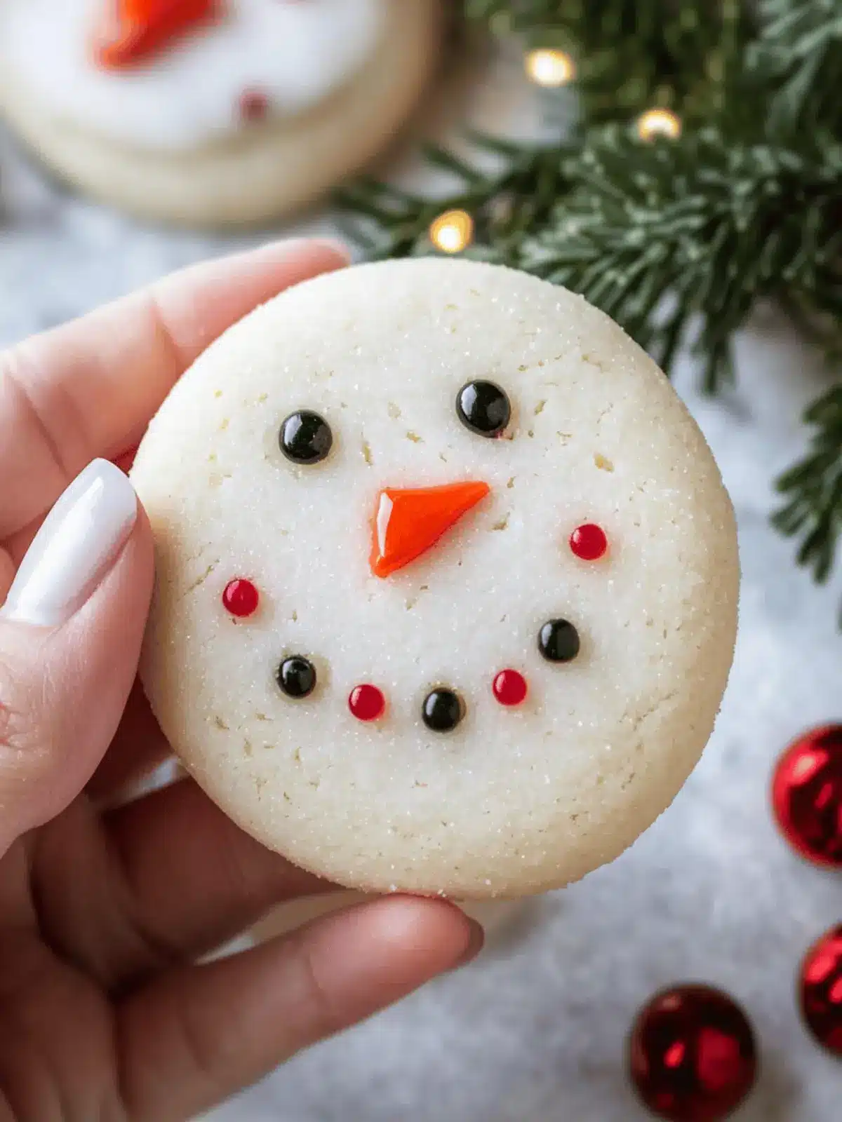 Snowman Cookies Soft, Chewy Delights for Festive Fun 4 Snowman Cookies