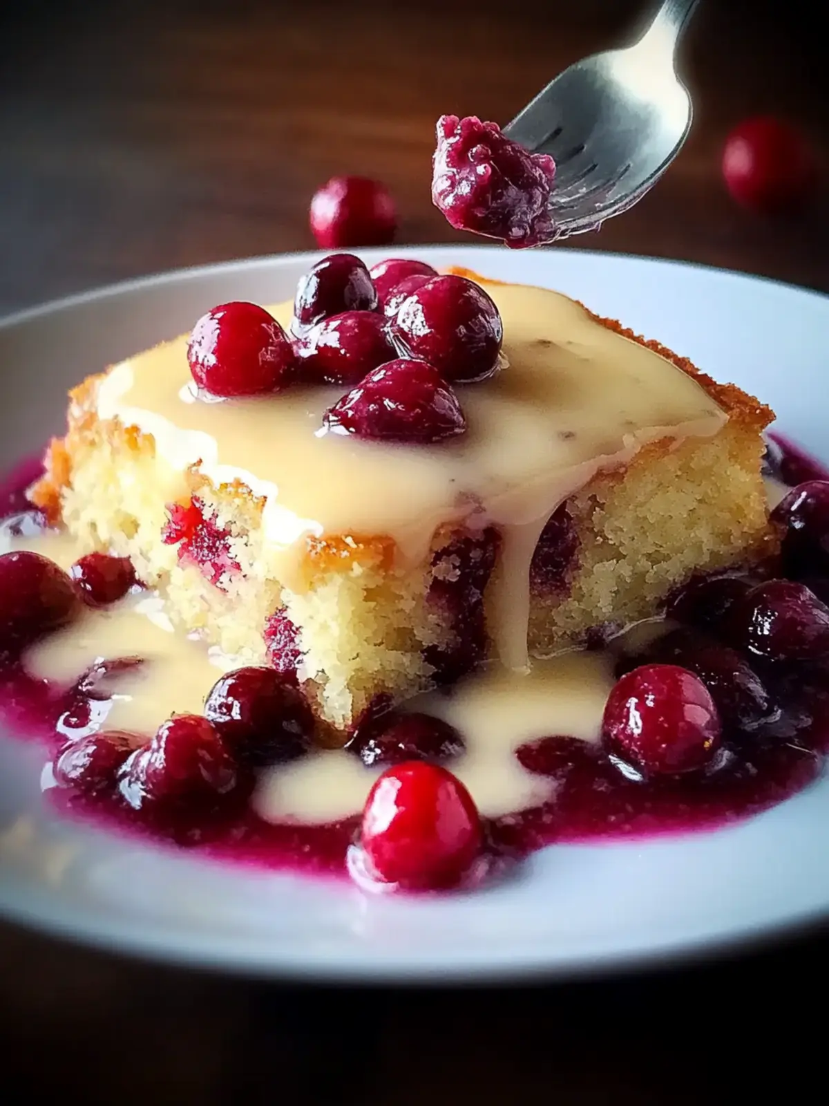 Cranberry Pudding Cake with Butter Sauce for Cozy Holidays 3 Cranberry Pudding Cake with Butter Sauce