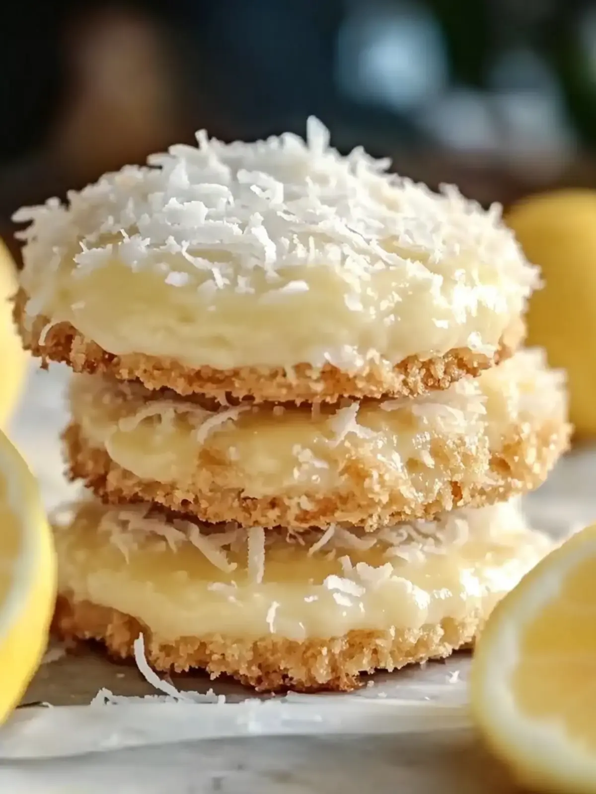Lemon Coconut Cheesecake Cookies You Need for Summer Fun 4 Lemon Coconut Cheesecake Cookies