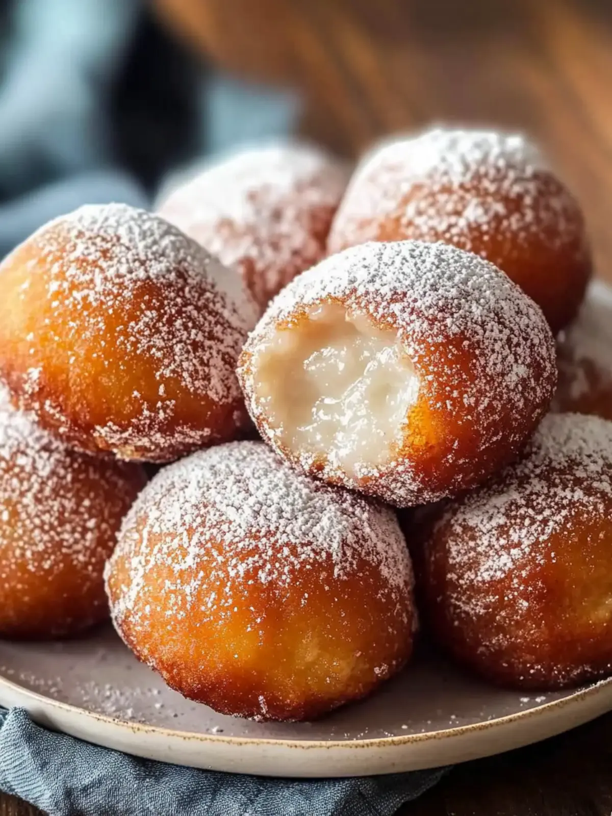 Mouthwatering Plain or Haupia-Filled Malasadas You ll Love 3 Plain or Haupia-Filled Malasadas