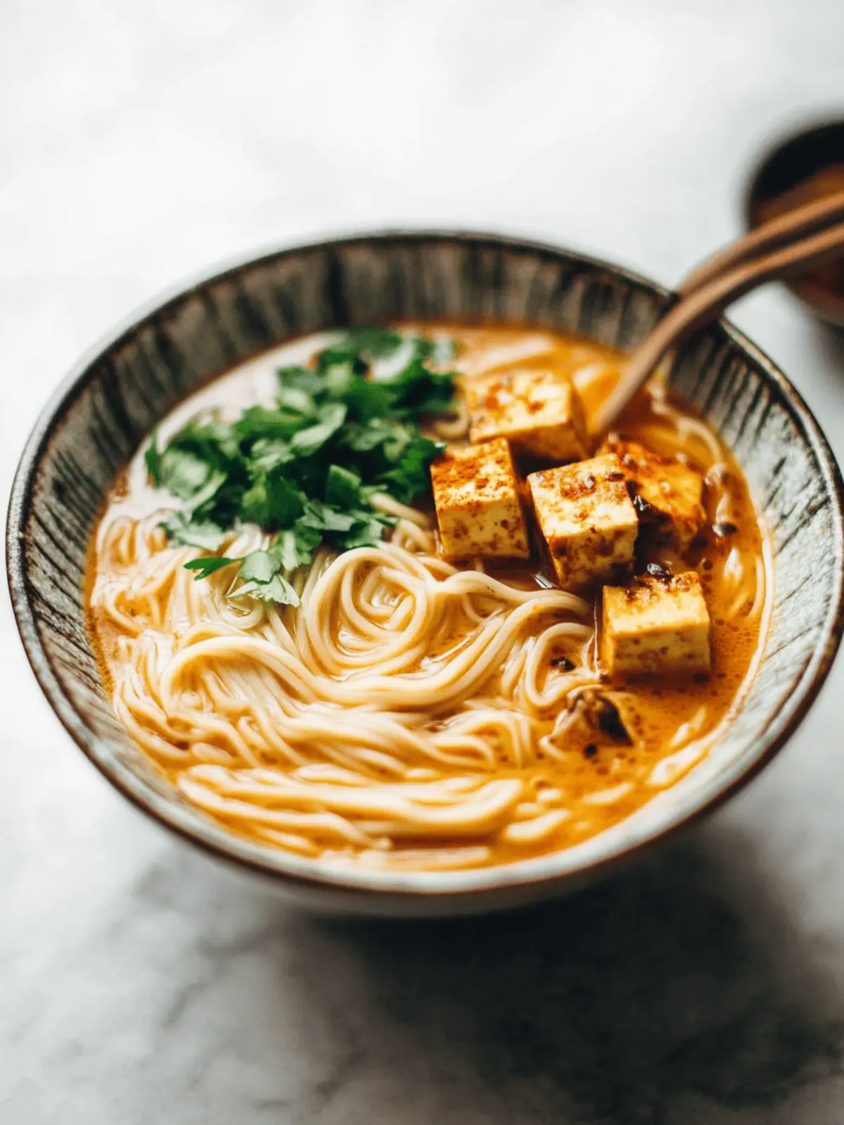 Homemade Spicy Ramen with Tofu for a Cozy Dinner Night 4 Homemade Spicy Ramen with Tofu