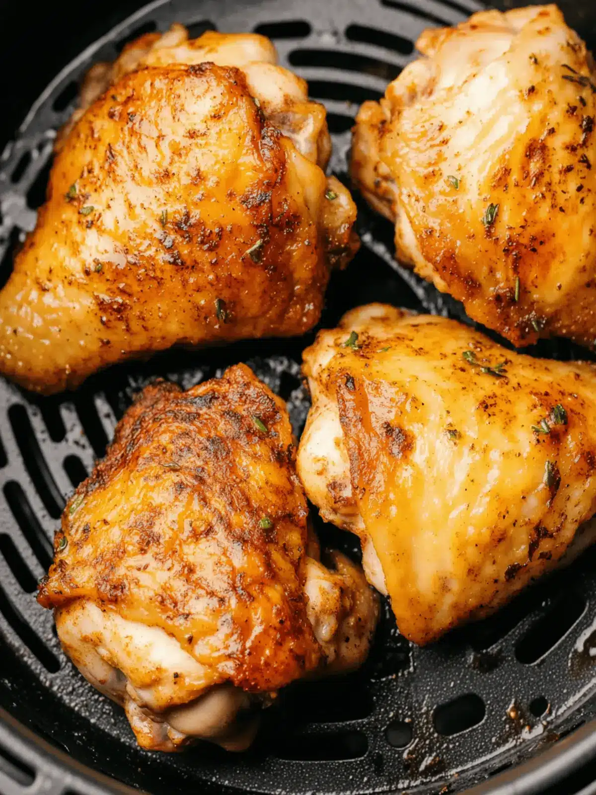 Savor the Flavor: Spicy Air Fryer Chicken Thighs Recipe 3 Spicy Air Fryer Chicken Thighs