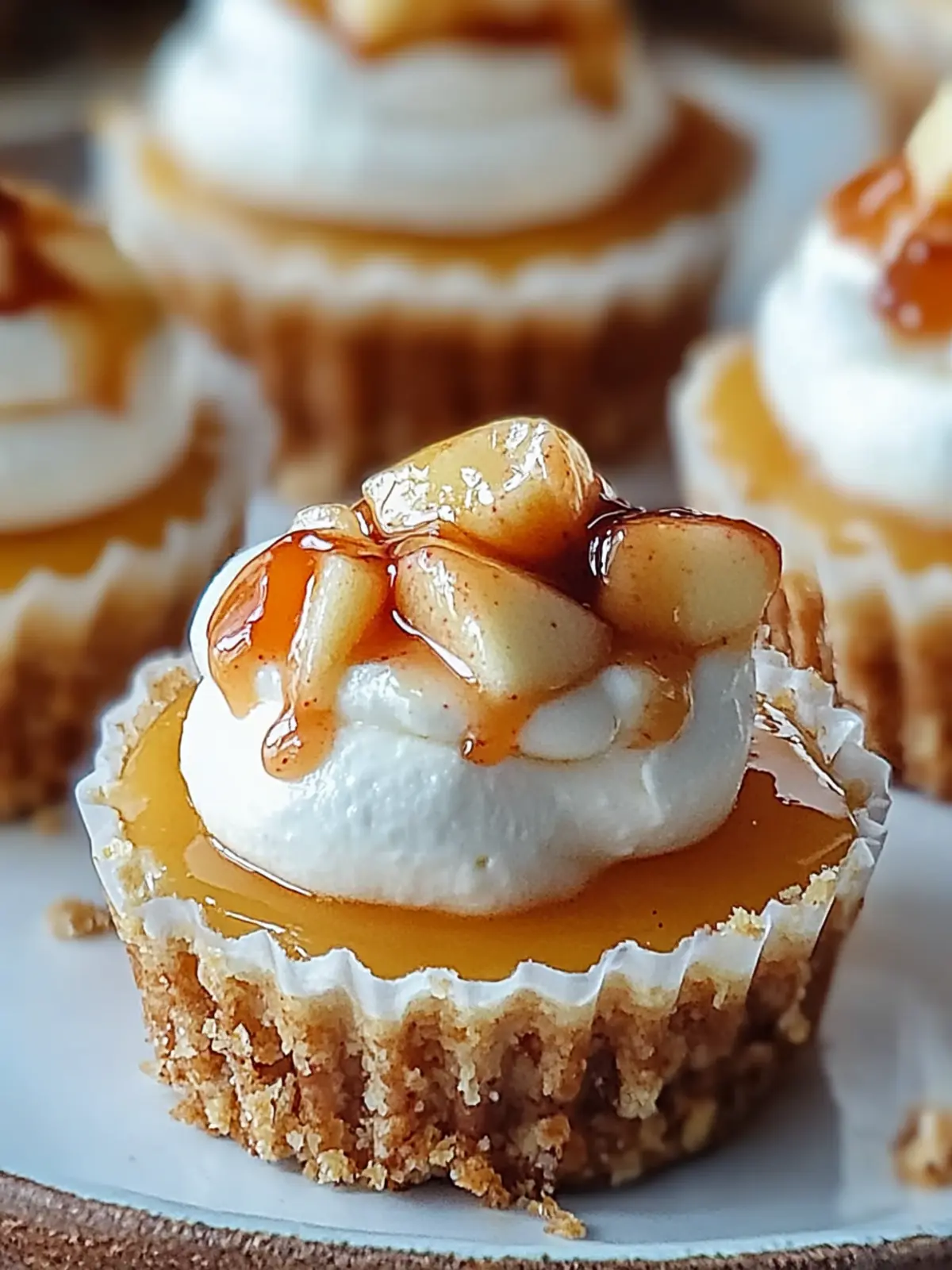 Mini Apple Pie Cheesecakes That Steal the Show Every Time 4 Mini Apple Pie Cheesecakes