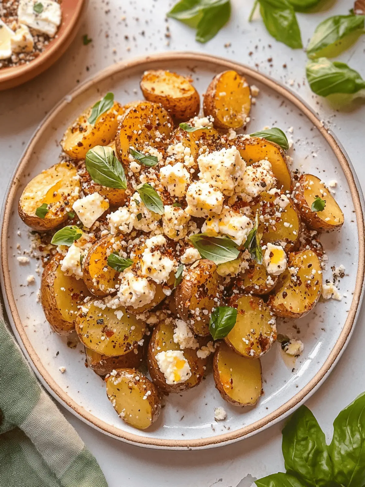 Healthy Baked Feta Potatoes that Family Will Love 2 Healthy Baked Feta Potatoes