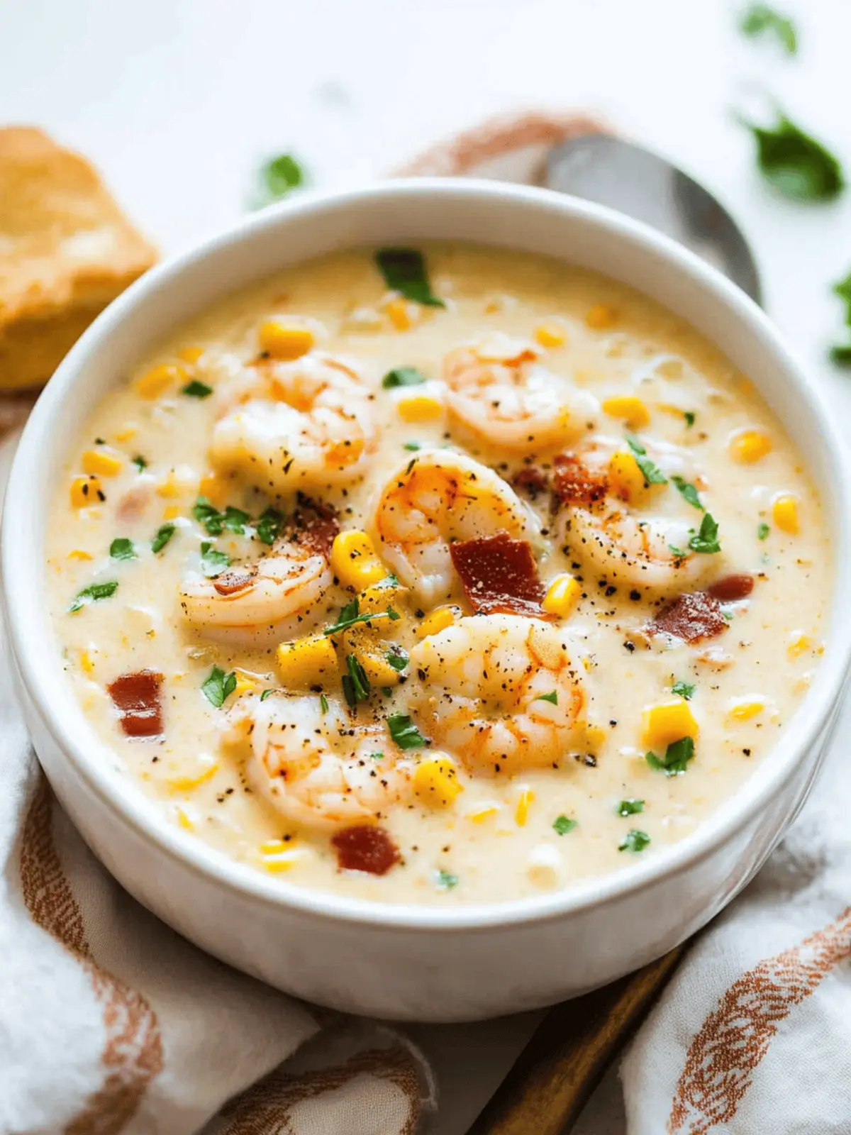 Creamy Shrimp & Corn Chowder That Warm Your Soul 2 Shrimp & Corn Chowder