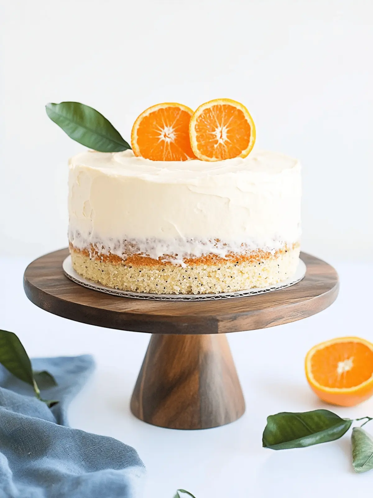 Zesty Orange Poppy Seed Cake with Creamy Mascarpone Frosting 2 Orange Poppy Seed Cake with Mascarpone Frosting