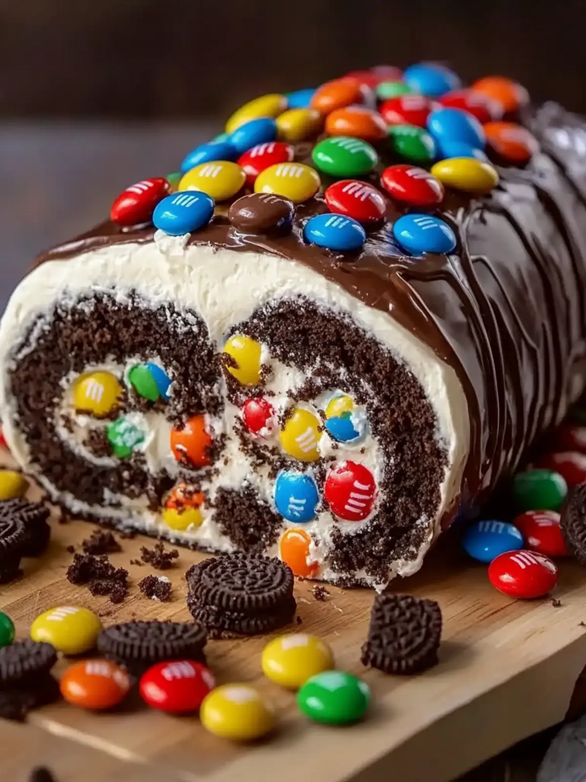 M&M s Ferrero Oreo Cake Roll Recipe: Indulge Your Sweet Tooth 4 M&M s Ferrero Oreo Cake Roll Recipe