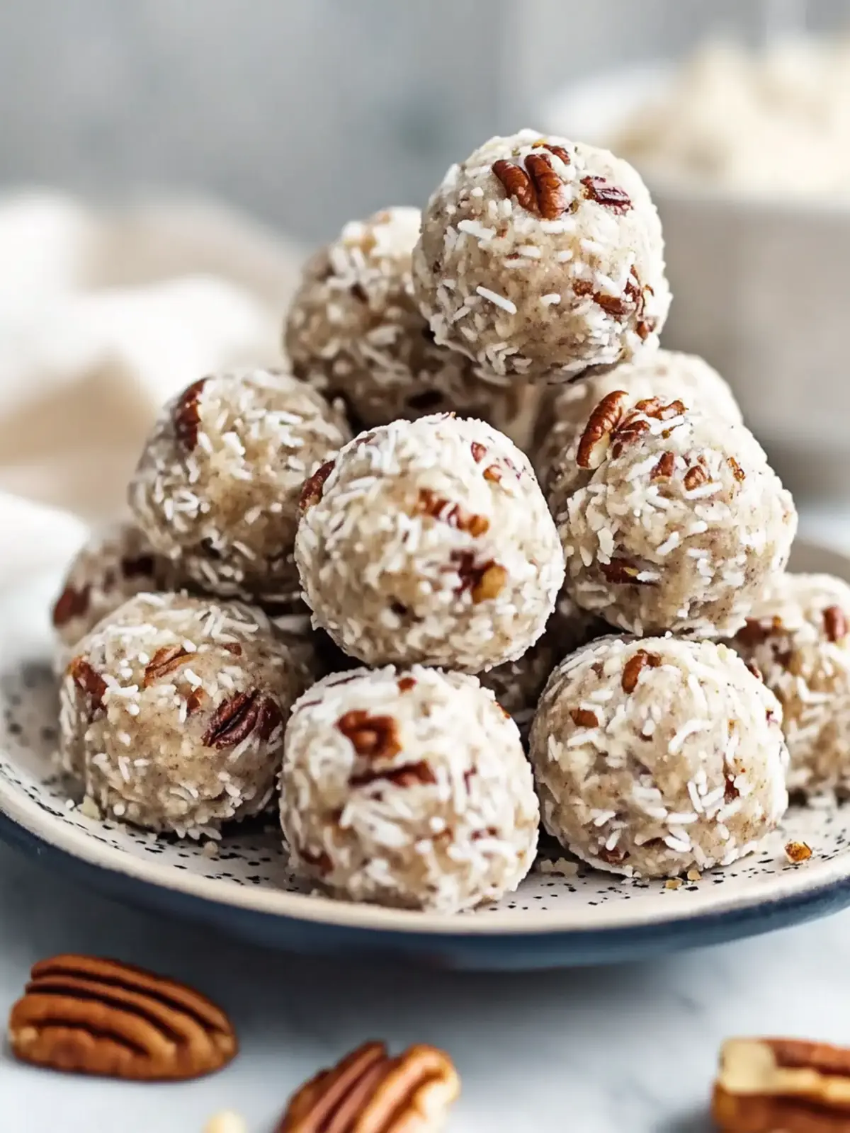 Irresistible 4-Ingredient Pecan Balls for Effortless Indulgence 2 4-Ingredient Pecan Balls