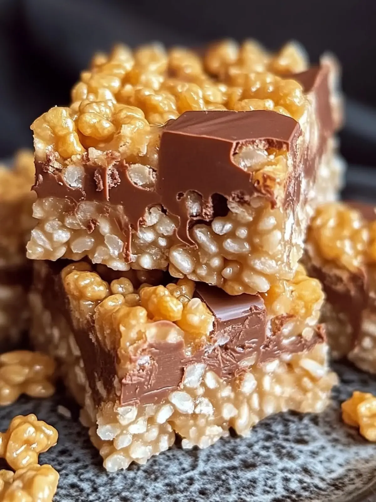 Snickers Rice Crispy Treats: Decadent No-Bake Delight 3 Snickers Rice Crispy Treats
