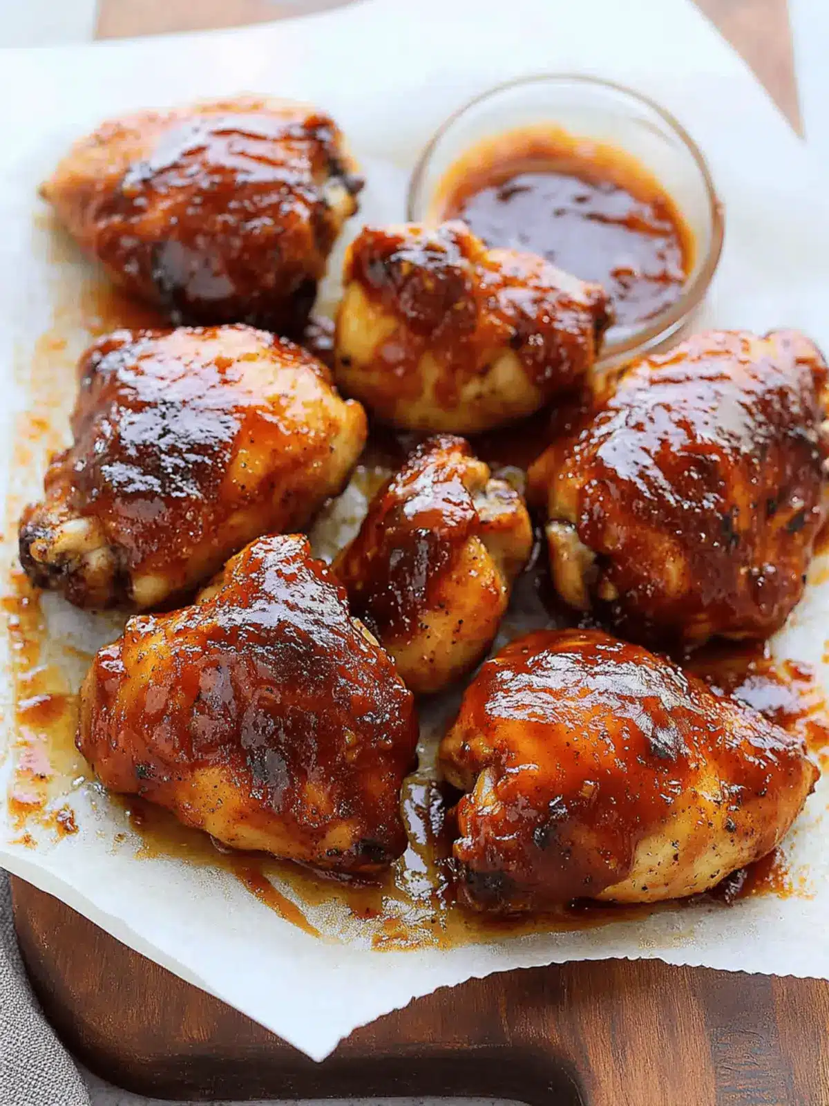 Tender Baked BBQ Chicken Thighs for Ultimate Weeknight Bliss 4 Baked BBQ Chicken Thighs