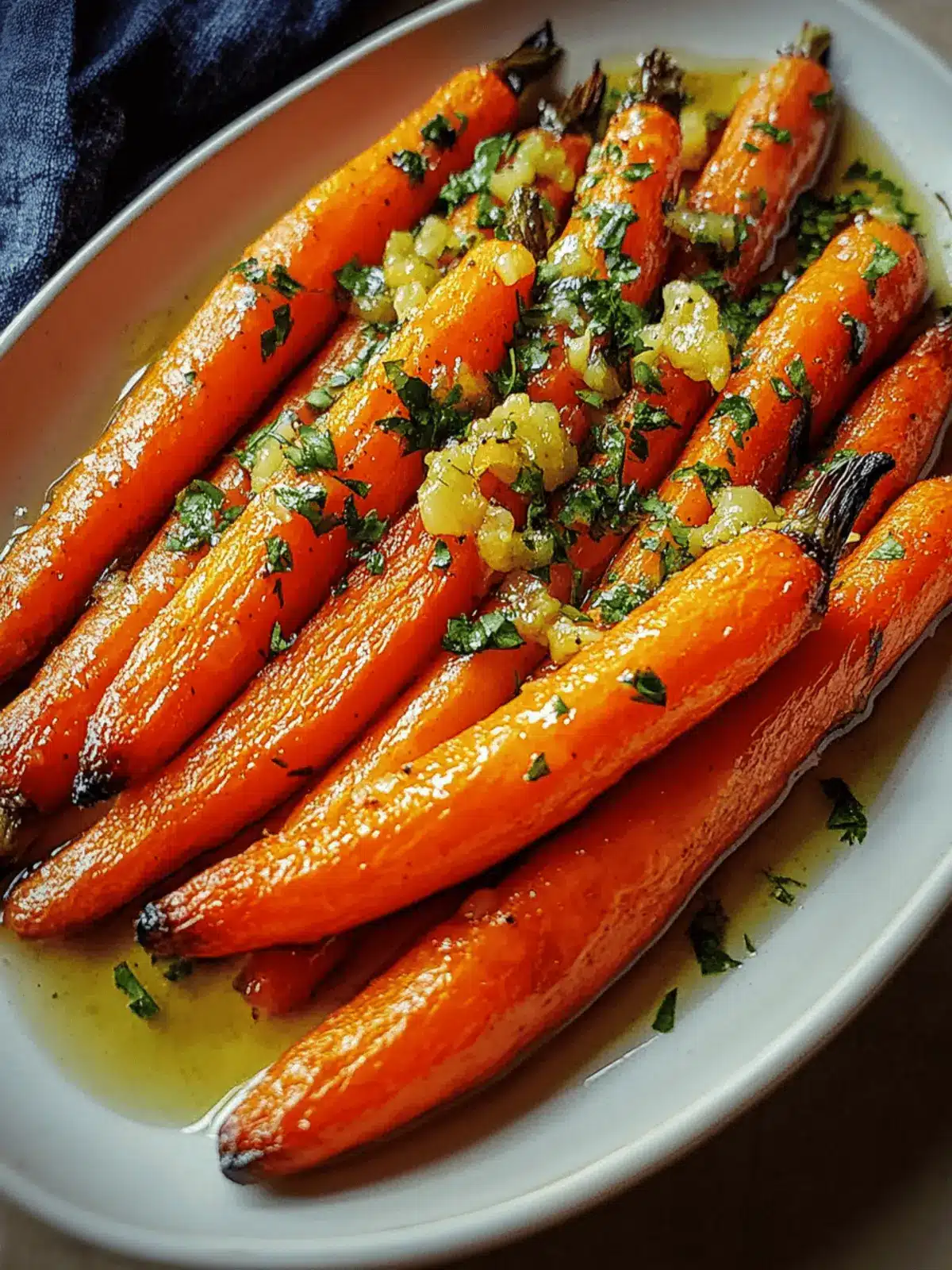 Honey Garlic Butter Roasted Carrots for a Sweet Savory Feast 2 Honey Garlic Butter Roasted Carrots