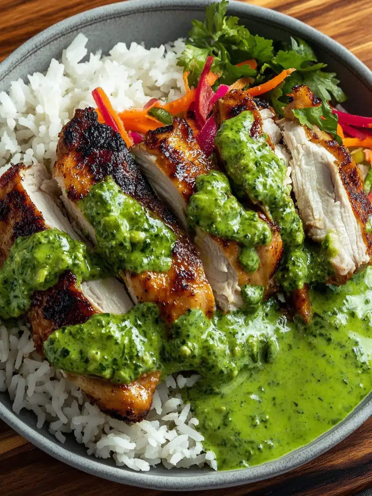 Peruvian Chicken and Rice with Green Sauce: A Flavor Fiesta 4 Peruvian Chicken and Rice with Green Sauce