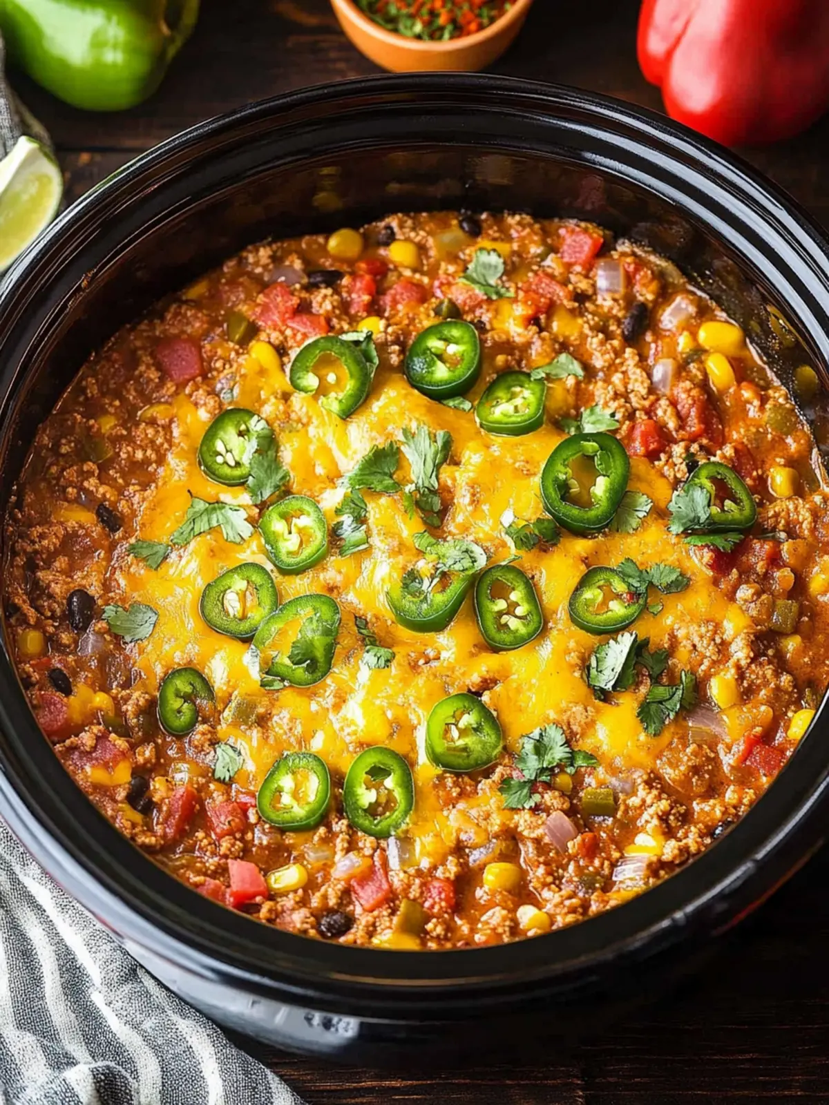 Creamy Slow Cooker Taco Dip That Will Wow Your Guests 4 Slow Cooker Taco Dip